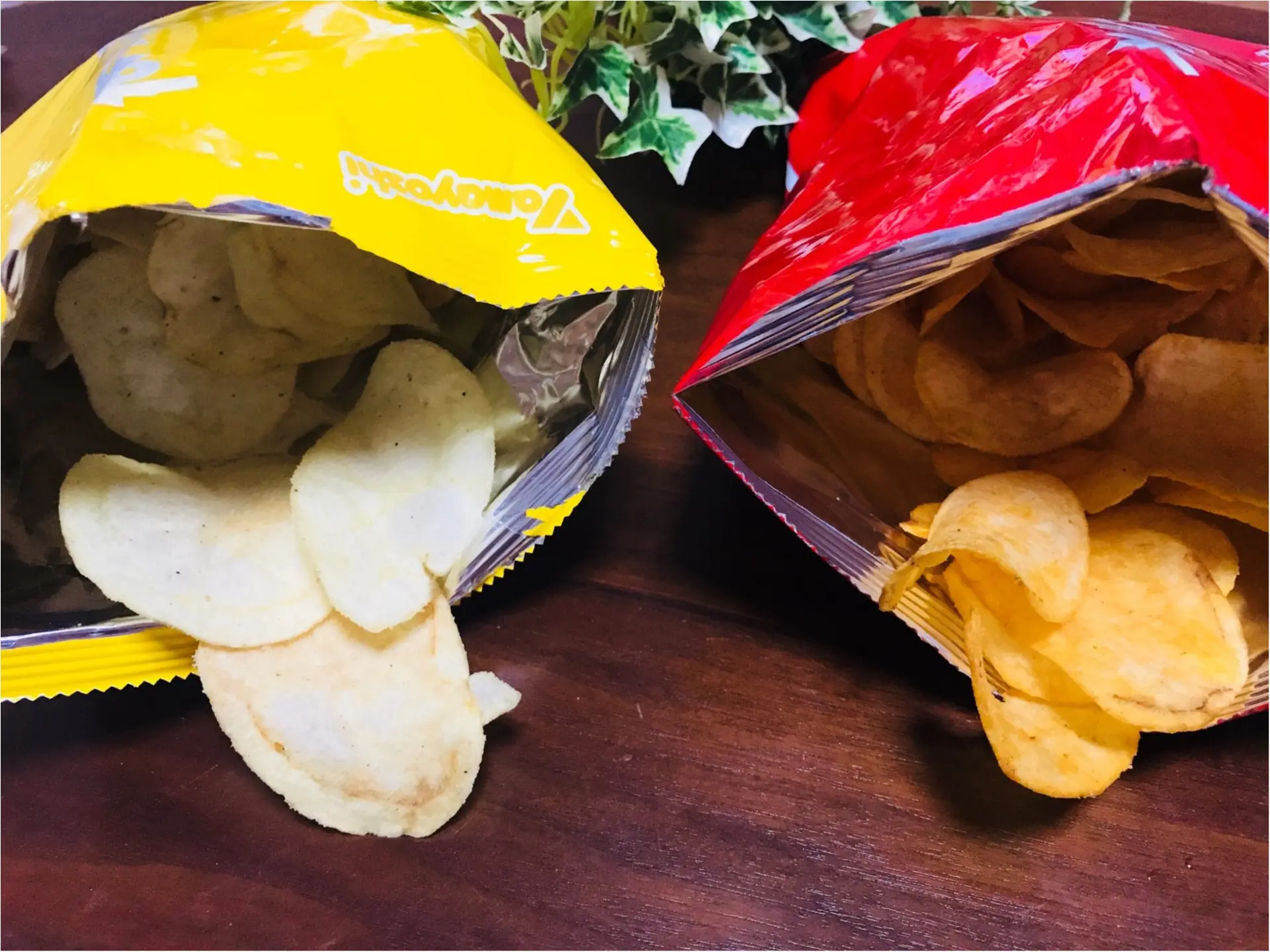 「メラメラ。」「すぅ〜っ。」謎の【ポテトチップス】の正体とは!?_5