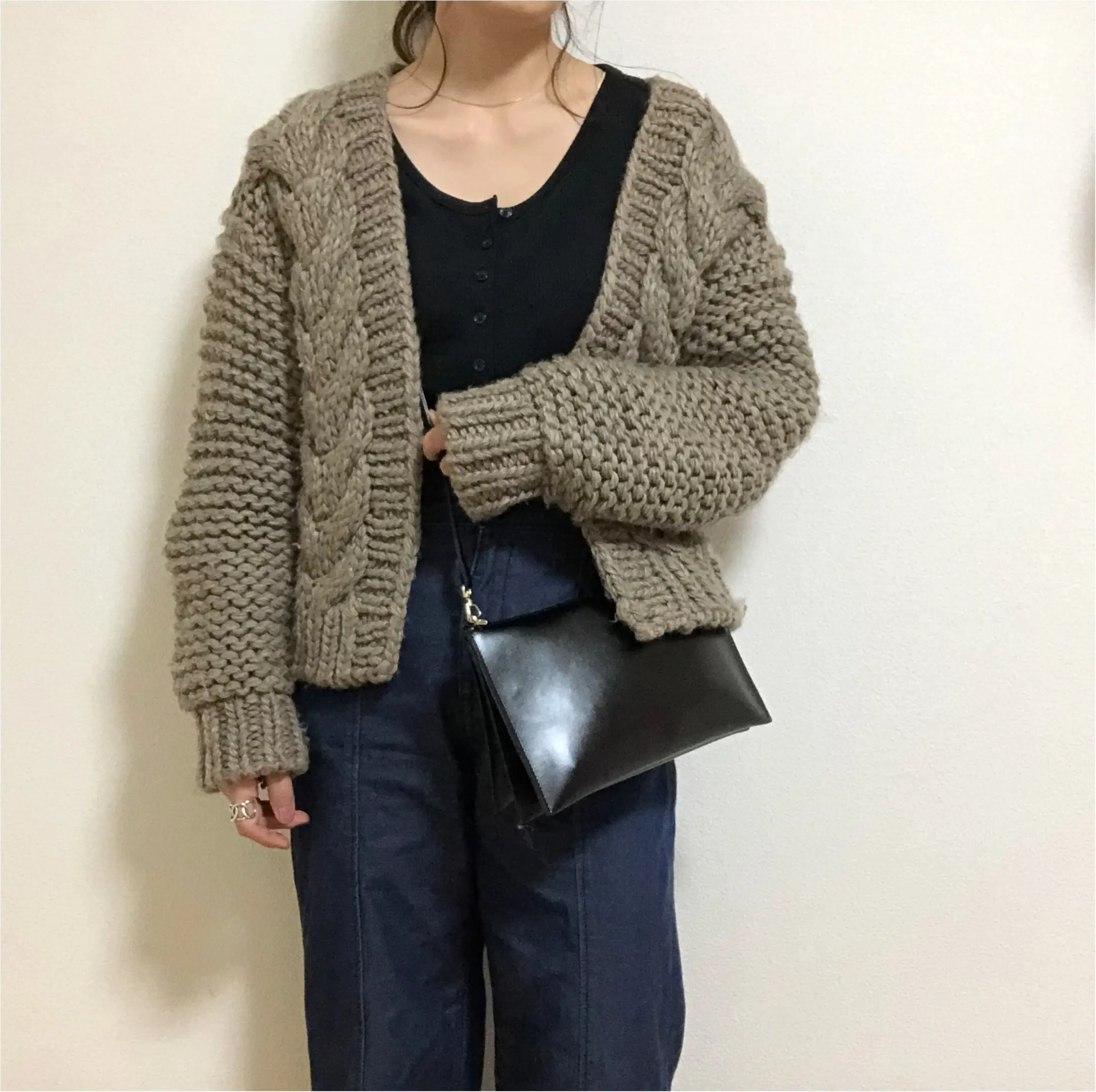 【UNIQLO】ワッフルTはプチプラで❤︎ボタンがついてさらに可愛くなって1500円!_5