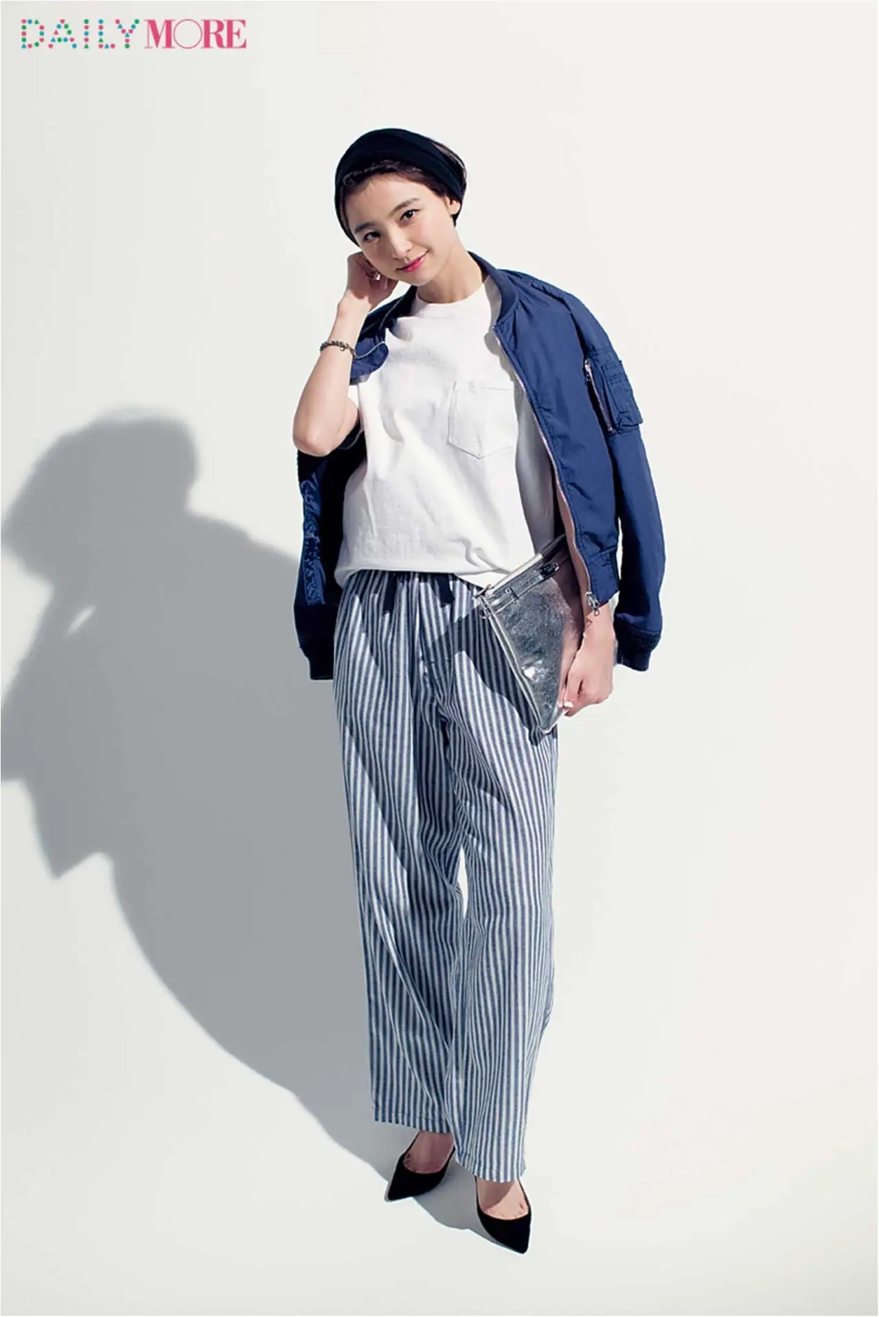 【今日のコーデ/篠田麻里子】イベント準備で忙しい火曜日は大人クールなTシャツコーデ!_1