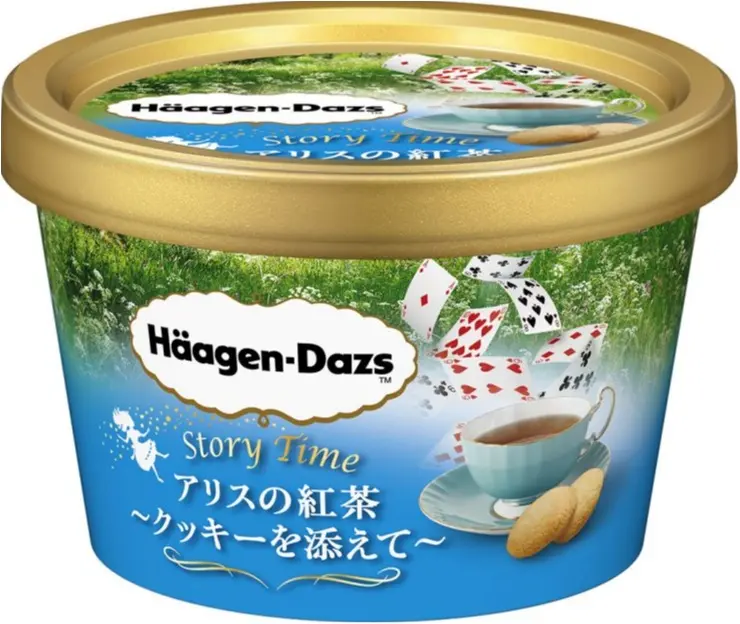 【明日発売】アリスと白雪姫に魅せられて♡ 思わずパケ買い!『ハーゲンダッツ』の可愛すぎる新作