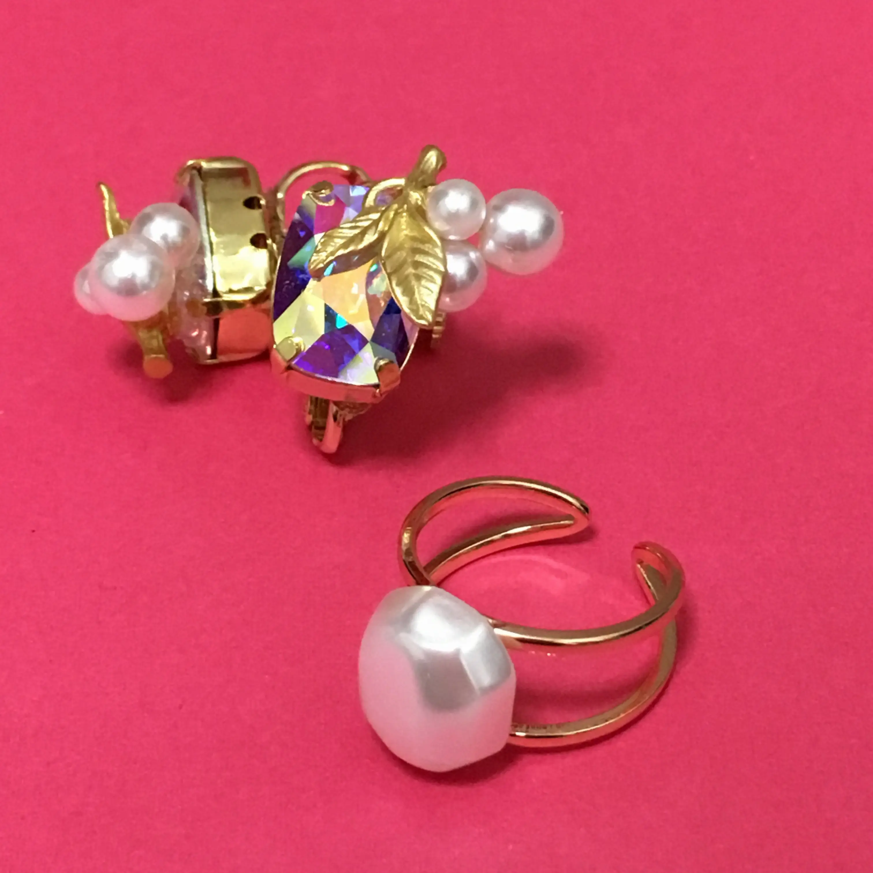 10分で完成❤️《貼るだけ簡単!》なアクセサリーをハンドメイド♪*・゚_1