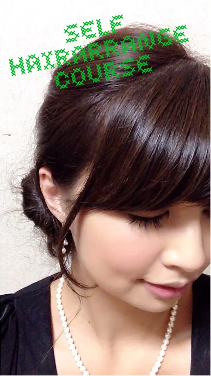 結婚式♡二次会はセルフヘアアレンジで(◍ ´꒳` ◍)bアップスタイル講座♬_1