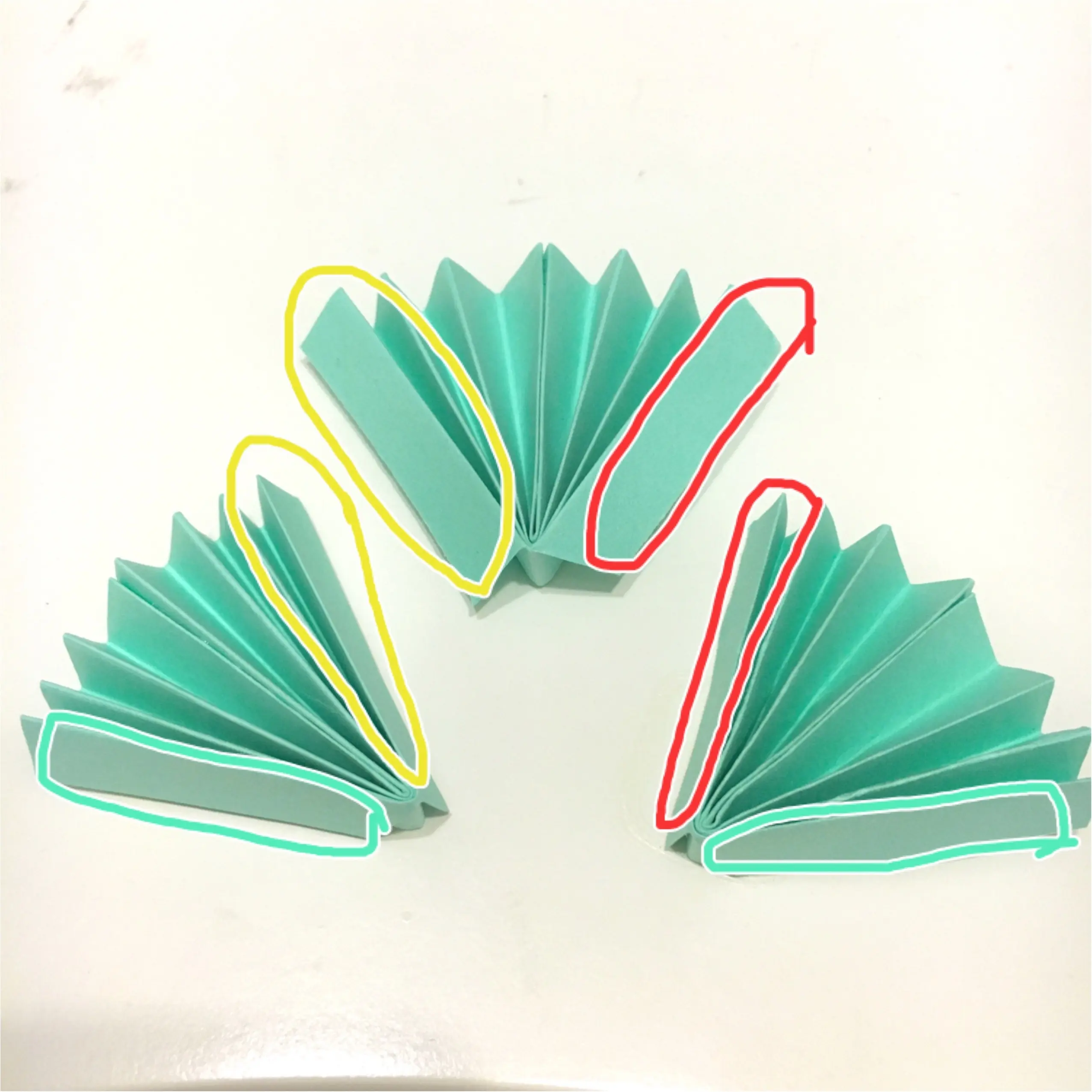 ▶︎▷海外ウェディングでも大人気《ペーパーファン》を作ってみました✴︎_10