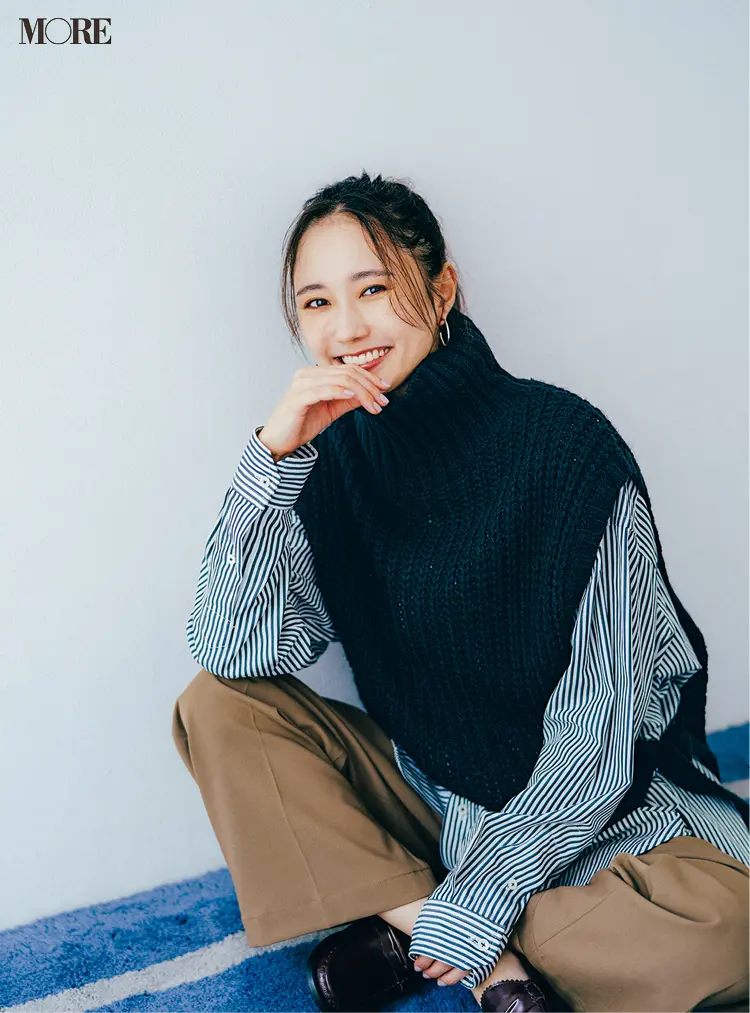 ニットベストを制服以外で着たことない? でも大丈夫。この4種類を選べば即オシャレ♡_1