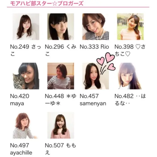 8期samenyan(さめにゃん)の自己紹介♡モアハピ部9期スタート!_7