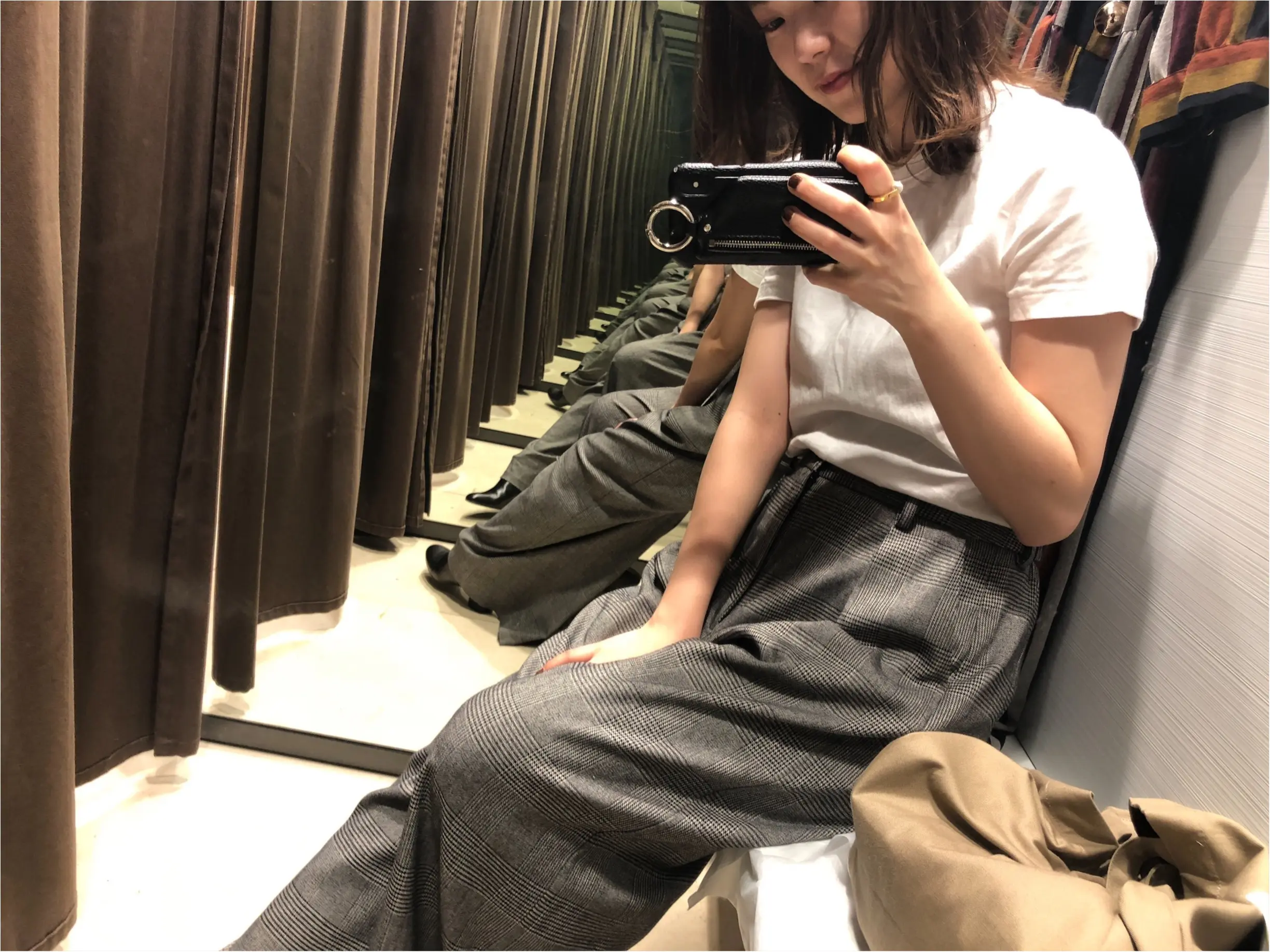 《アヤサンポ》女友達と過ごす休日コーデ!秋服着たのに暑かった、という巻_1