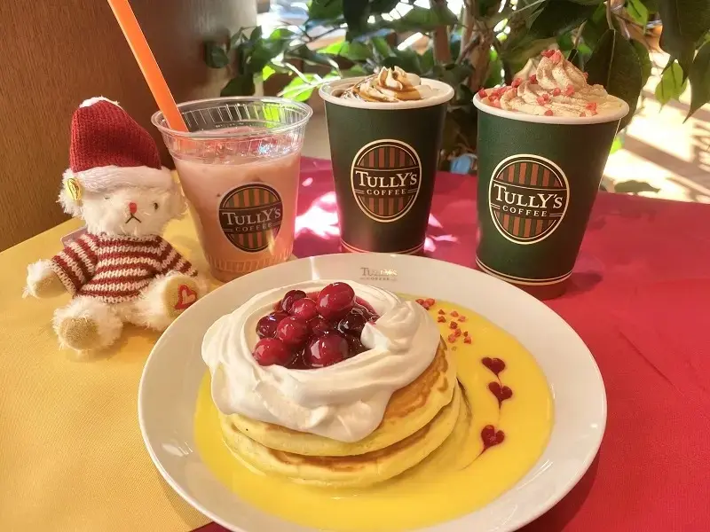 タリーズ新作のアイリッシュラテ、マスカルポーネティラミスラテ、&TEA ルビーチョコ&苺ロイヤルミルクティー、ベリーシャルロットパンケーキ