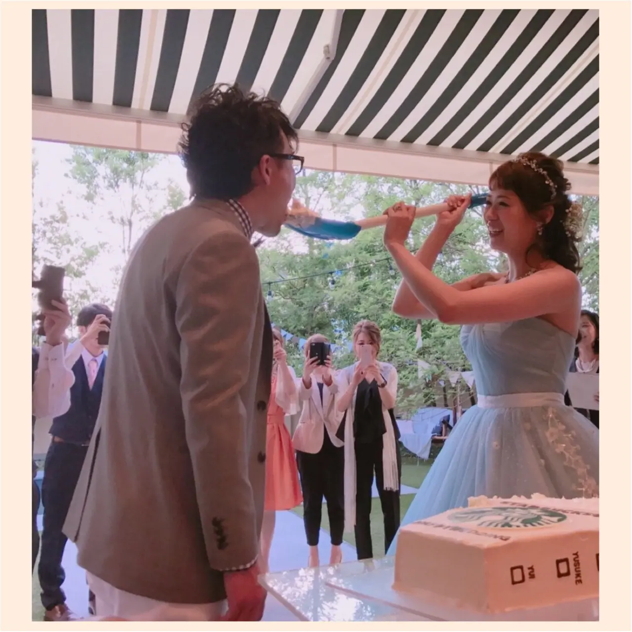 【ゆい婚】好きなものを詰め込んだ結婚式!ケーキはもちろん、、♡_6