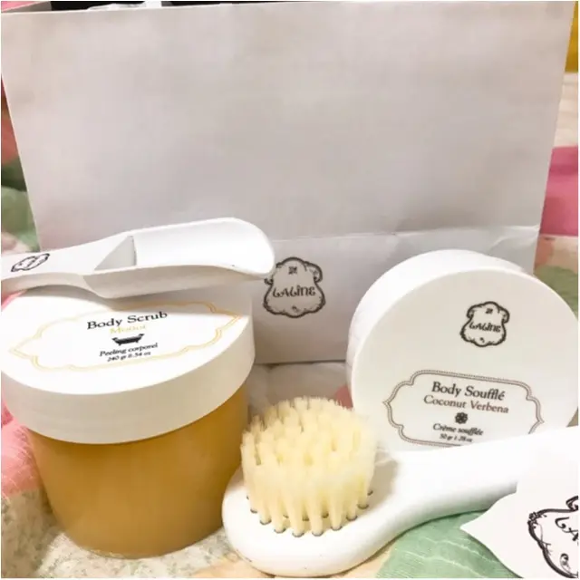《秋の乾燥肌対策!!》「ツルツル」「モチッ」が同時に叶うLalineのスクラブがおすすめ♡_1
