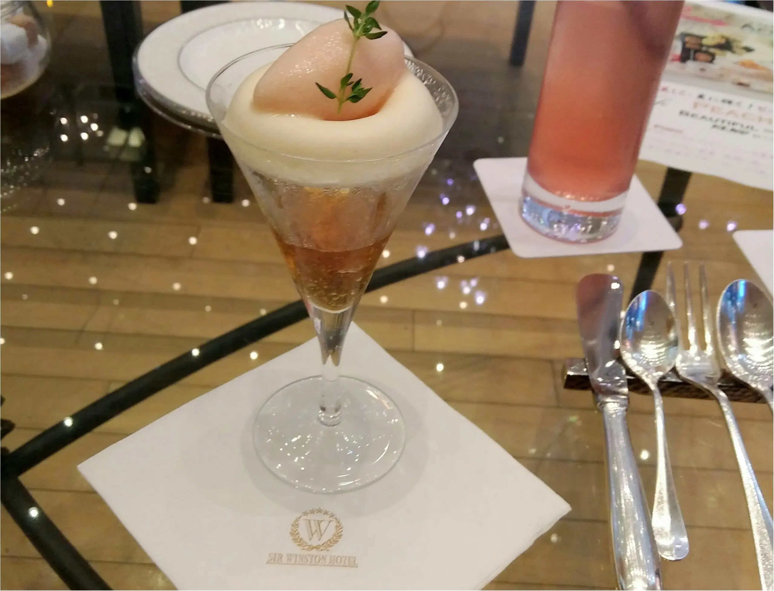 【Wcafe】ピーチ&ビューティーアフタヌーンティー_2