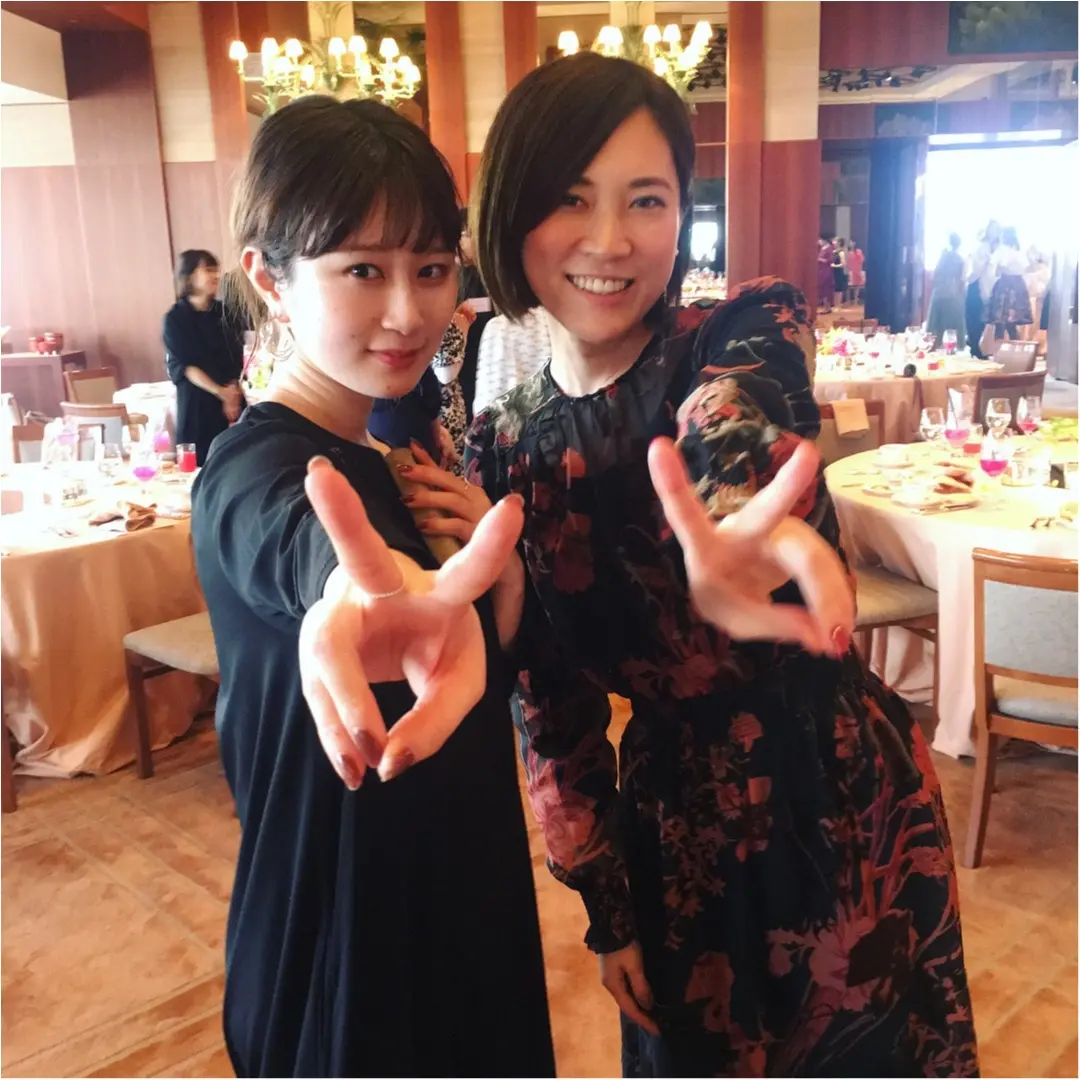 年に一度のモアハピ女子会♡_4