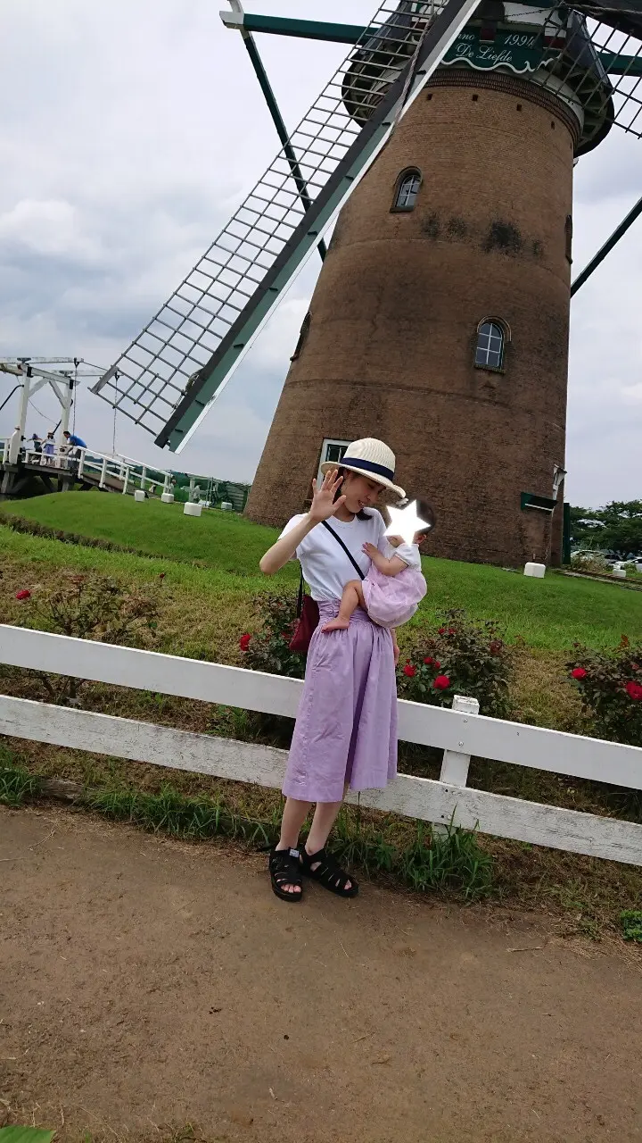 プチプラ《リンクコーデ》でお出掛けする休日♡_2
