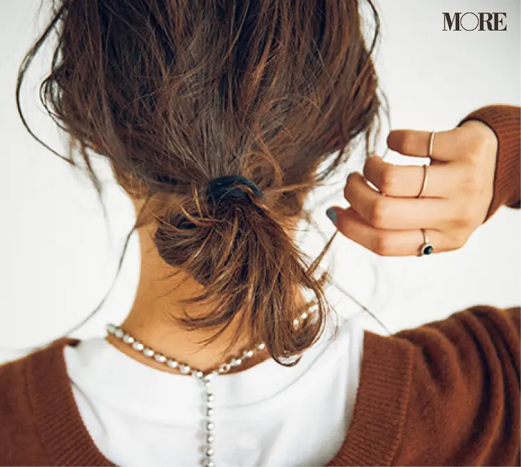 大ヒットヘアアレンジ #木部だんご、ミディアムヘアの人は「ちびだんご」がおすすめ!_4