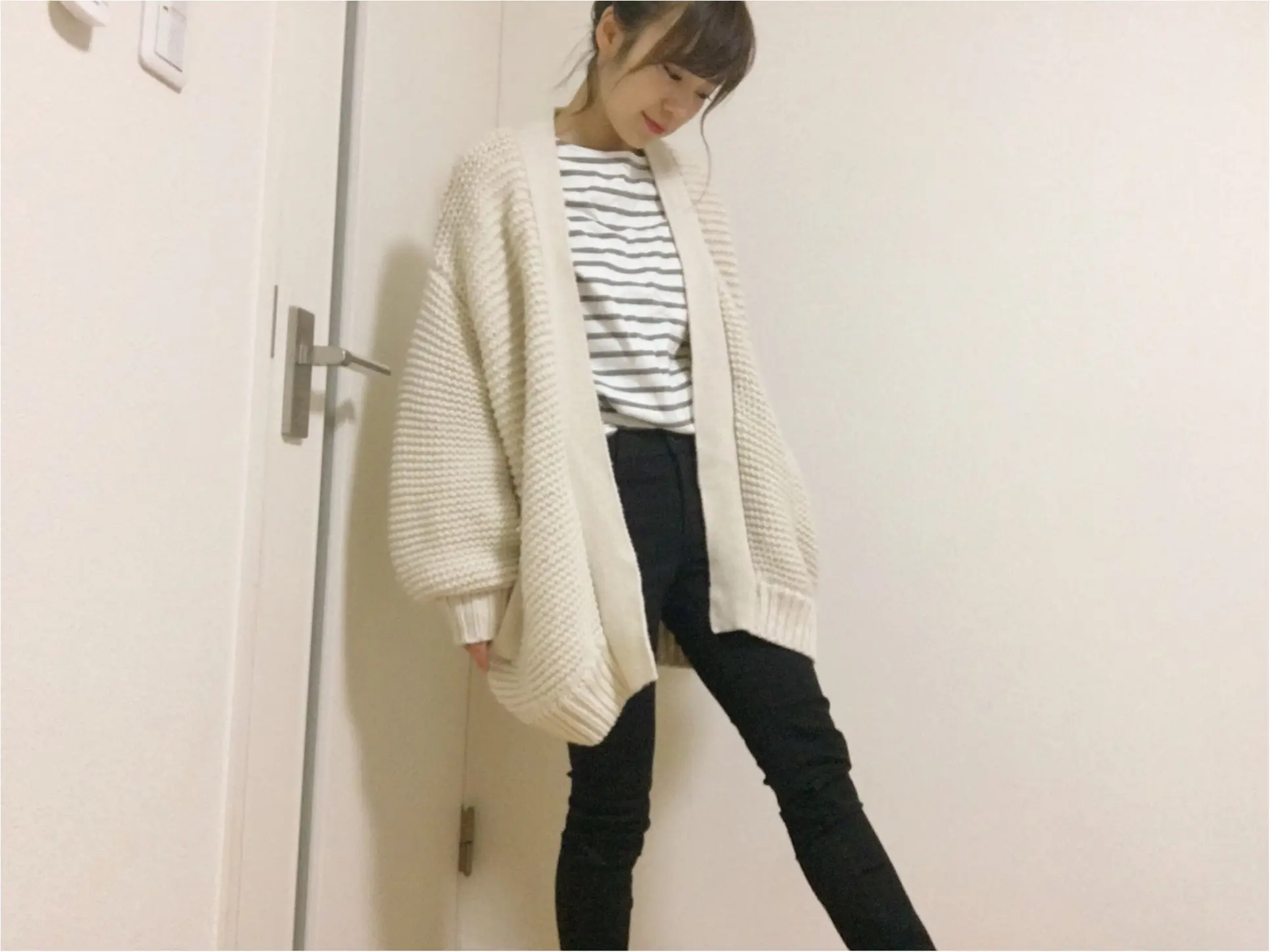 ★【UNIQLO】気付けば3色揃っていたこのボーダーT☺︎お気に入りポイントと、着回しどどんと6styleご紹介\( ˆoˆ )/_8