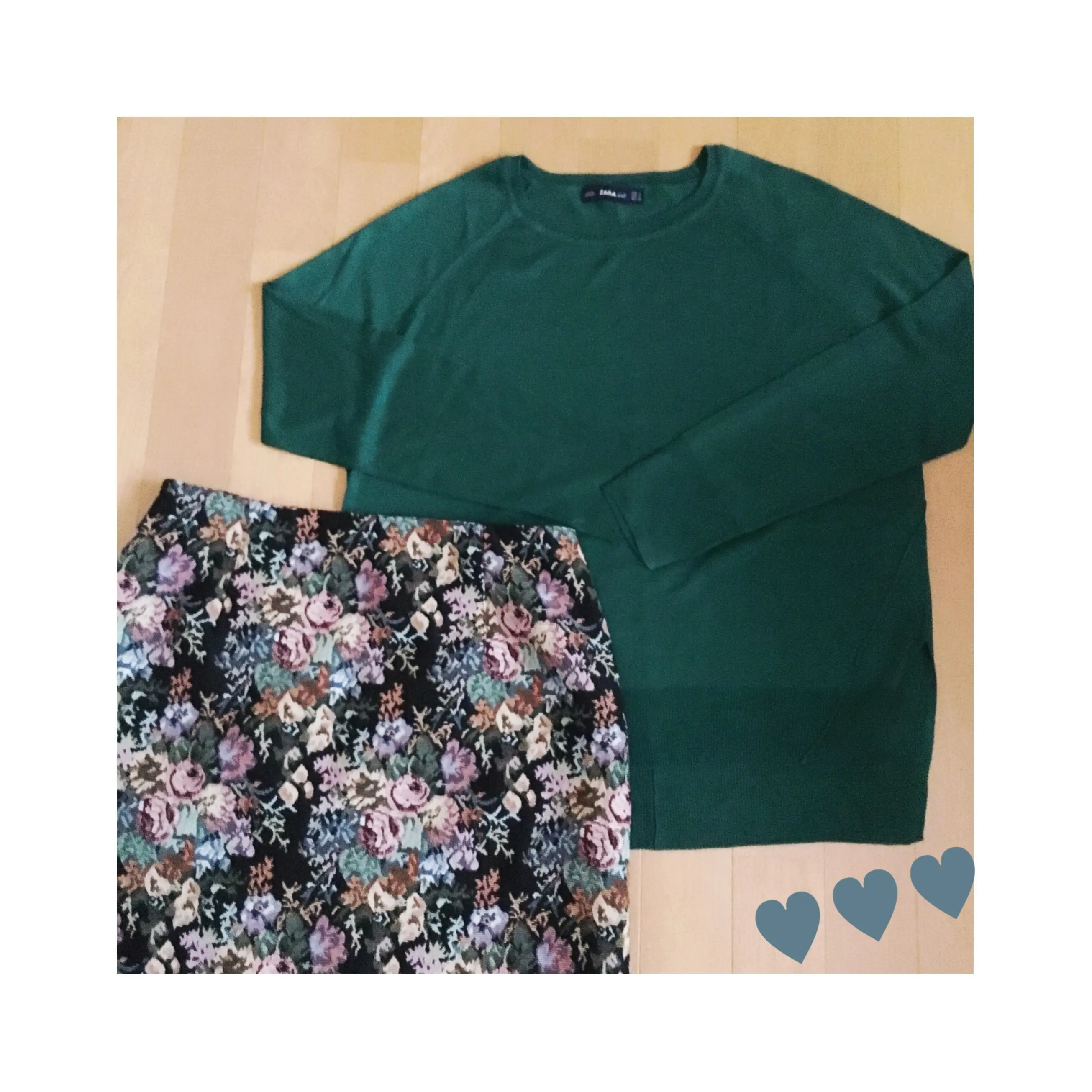 ダークカラーコーデが多めの秋冬、《ビビットカラーで一気に華やかに★》【ZARA】で見つけた¥1990ニットが優秀です❤️_4