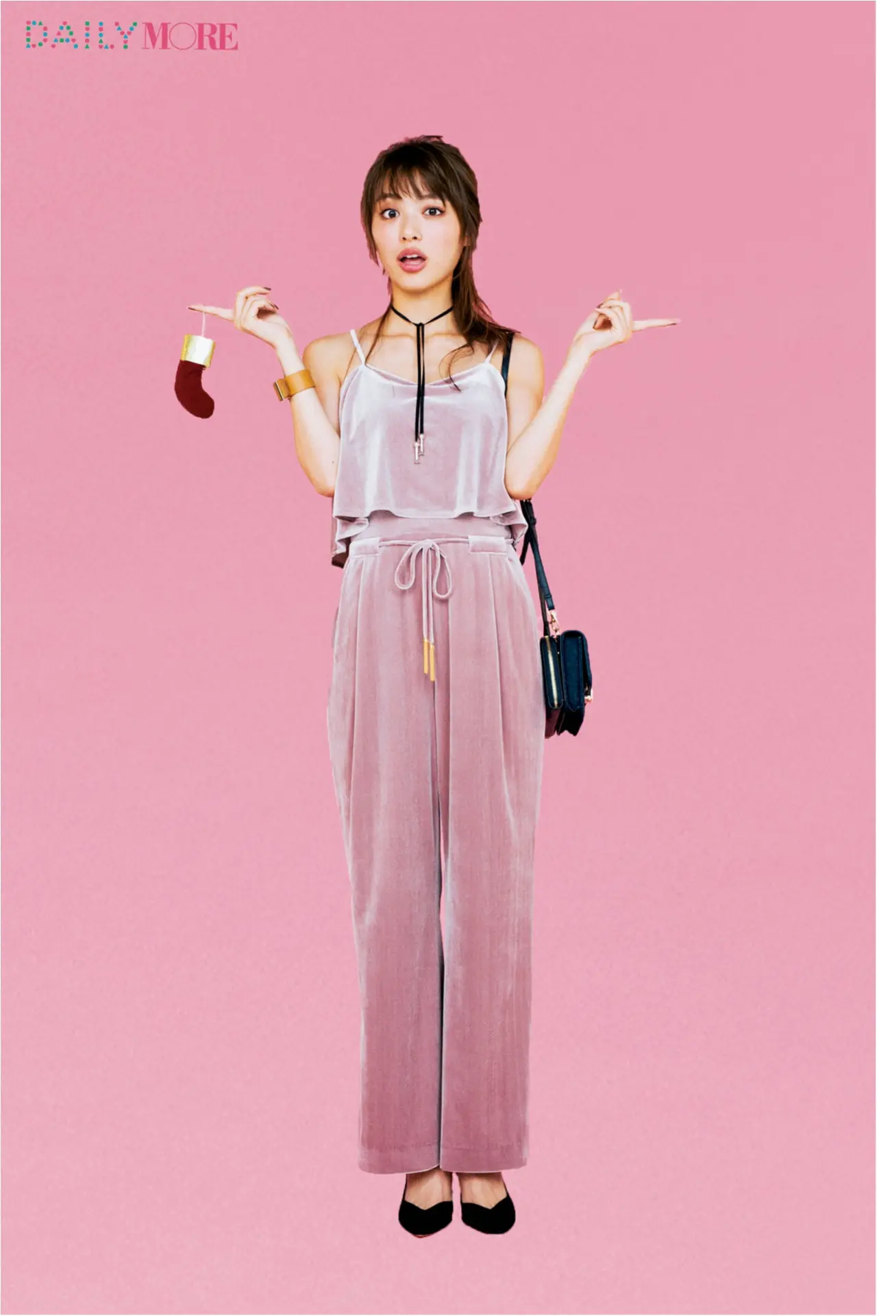 モデルは内田理央! 「普段の自分を2割増しに見せてくれる」女子会服、教えます!【オールインワン・ニットアップ編】_2