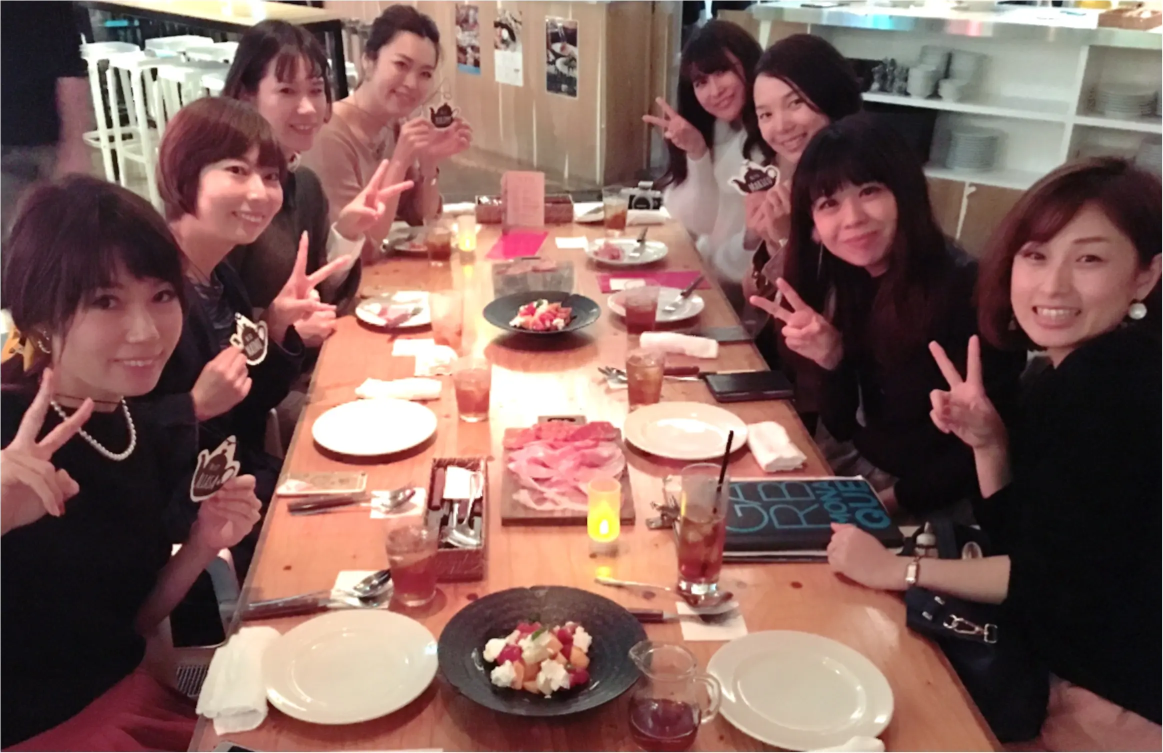 関西モアハピ♡女子会♡_3