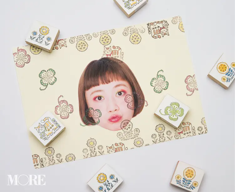 大人の塗り絵としても楽しめる! 『こどものかお ぬり絵のスタンプ』【こちら、三戸文房具堂。】_2