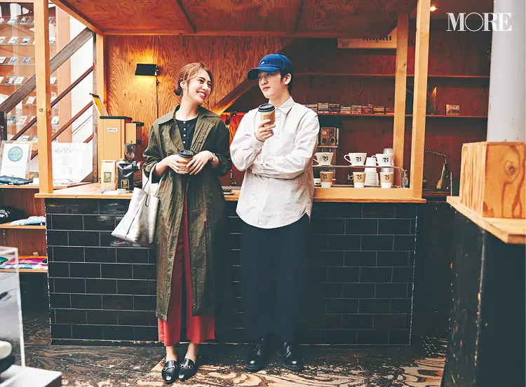 差し色もワントーンも“ロング丈はおり”でスタイル良く!土屋巴瑞季&鈴木友菜着回し連載『ノンストレスボトム』16日目_2