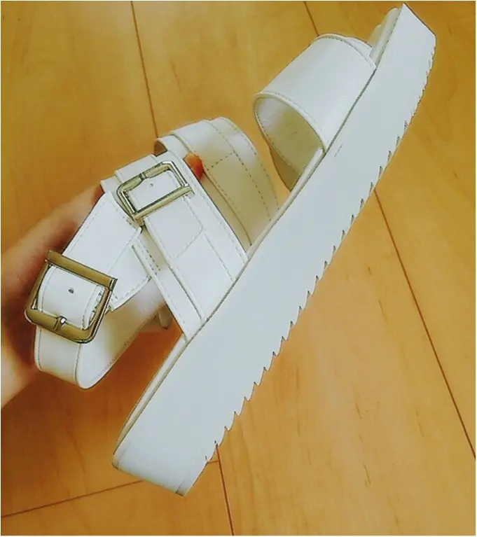 スポサンの次はコレ!【シャークソールサンダル】GUでこの夏必須のサンダルをゲット♪(443 まゆ_1