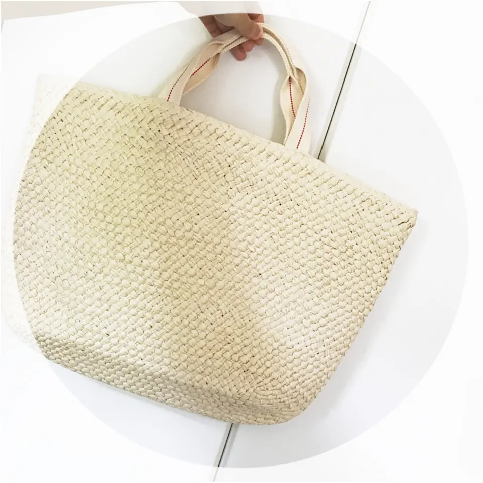 …ஐ 〈UNIQLO〉今年の夏バッグはINESコラボのトートバッグが可愛いくて、大きくて使える❤️ ஐ¨_1