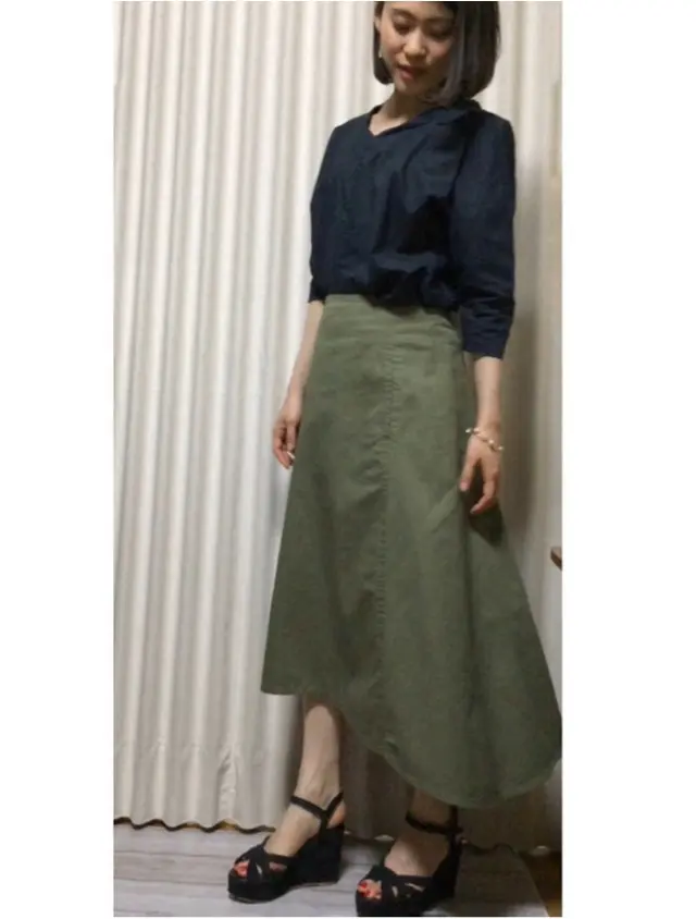 Coordinate...一気に旬顔。襟抜きシャツでつくる上品コーデ_3