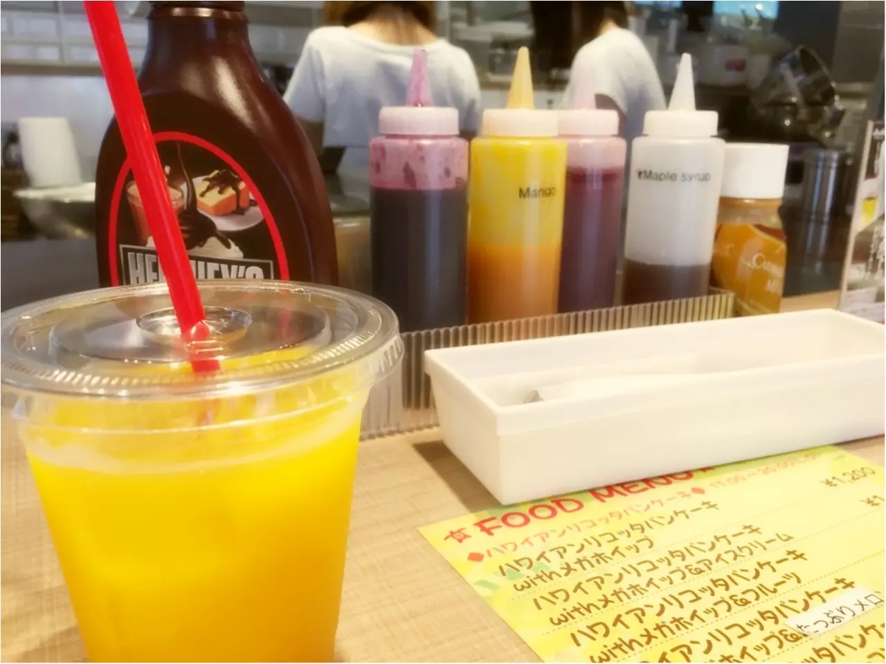 メロン半玉使用!こんな贅沢見たことない!絶品パンケーキ♡*《mikiのパンケーキメモ》_4