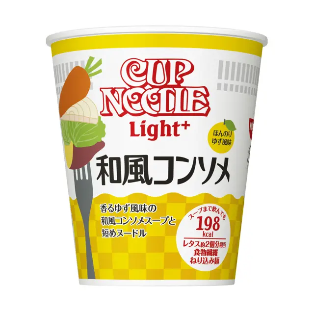 「カップヌードルライトプラス」に和風コンソメが仲間入り☆_1