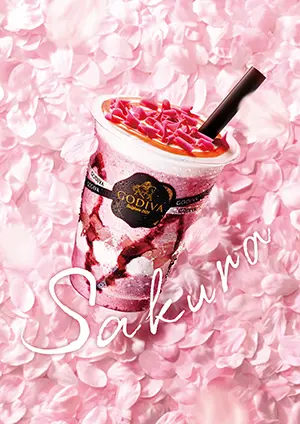 『ゴディバ』の桜♡ 「ショコリキサー ホワイトチョコレート さくらLala♪」を飲まなくっちゃ!【#桜 2019 3】_1