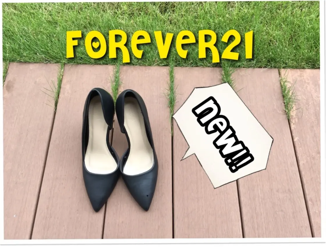 ▶︎▶︎〈FOREVER21〉のNEWパンプス〈¥2790〉でオフィスコーデもバッチリ‼︎_1