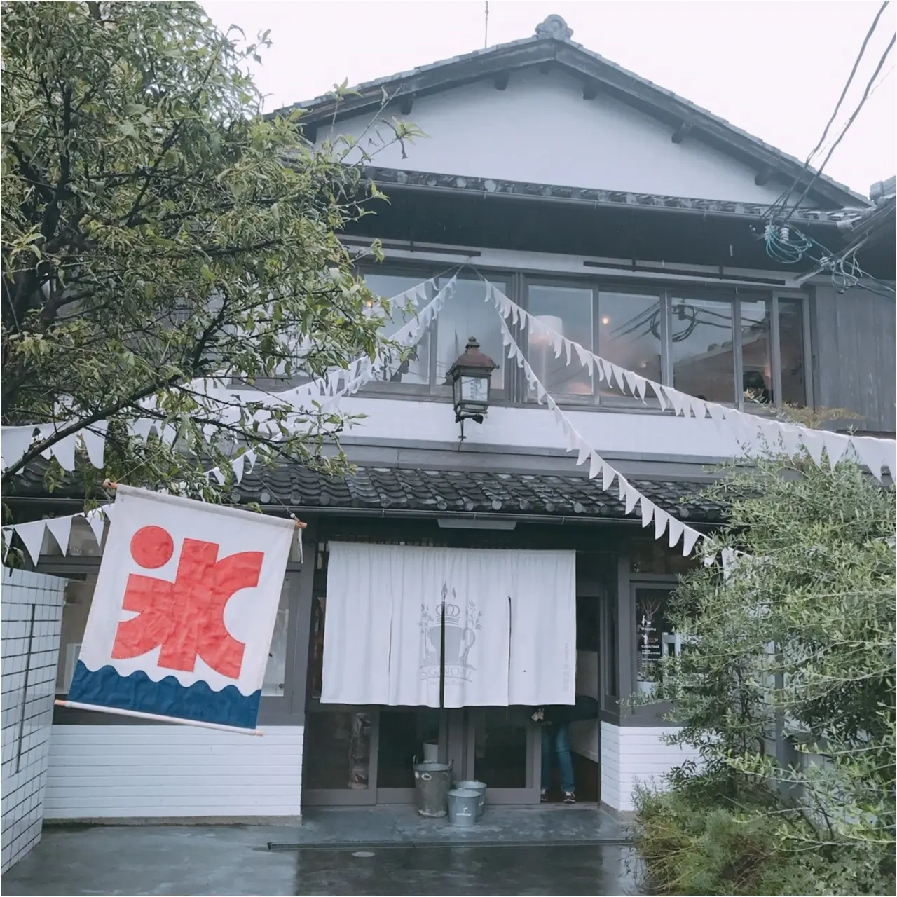 【京都女子旅】銭湯をリノベした素敵カフェ『嵯峨野湯』でランチ!_2