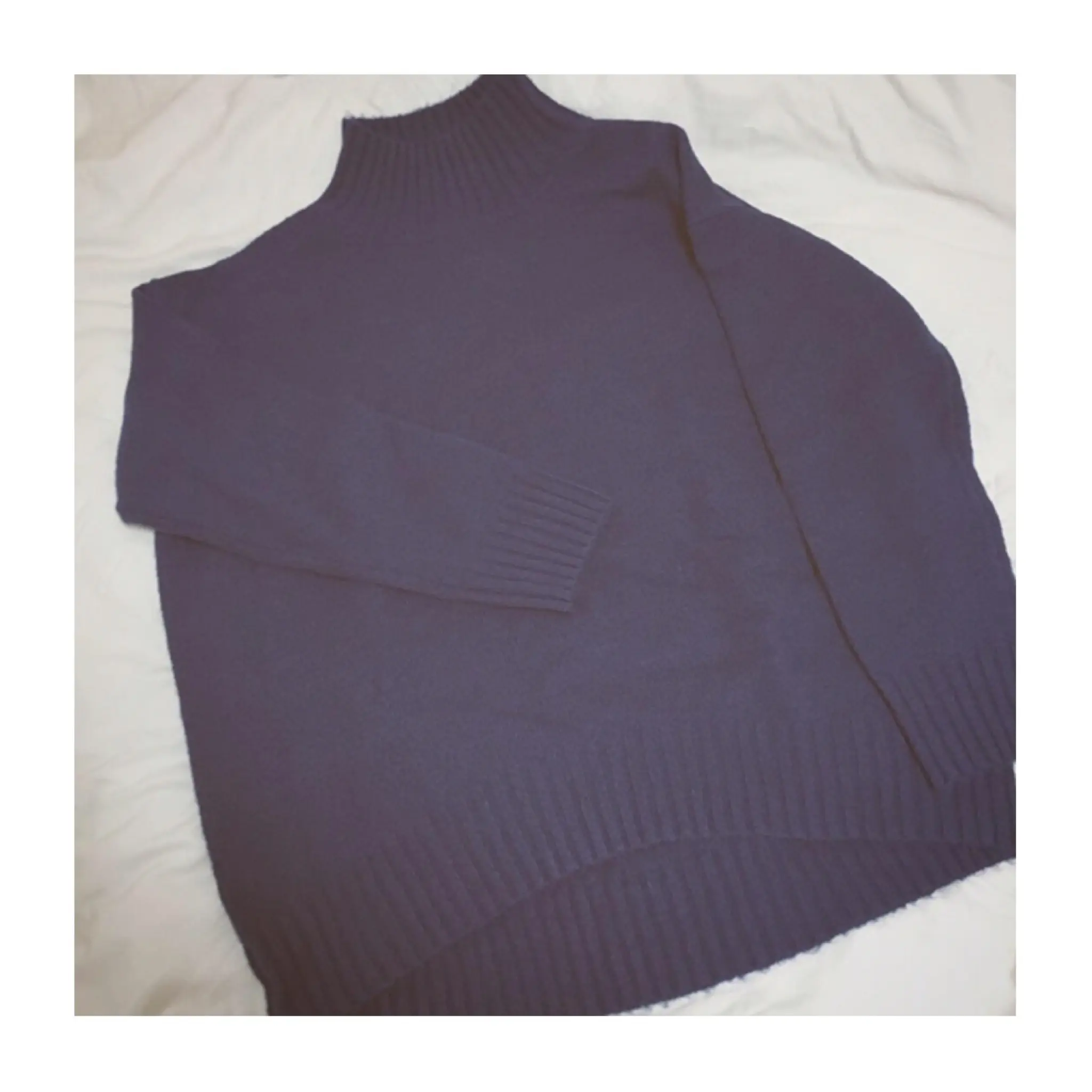 《買ってよかった❤️》【GU】オーバーサイズハイネックチュニック¥1,990+税がかわいすぎる!_1
