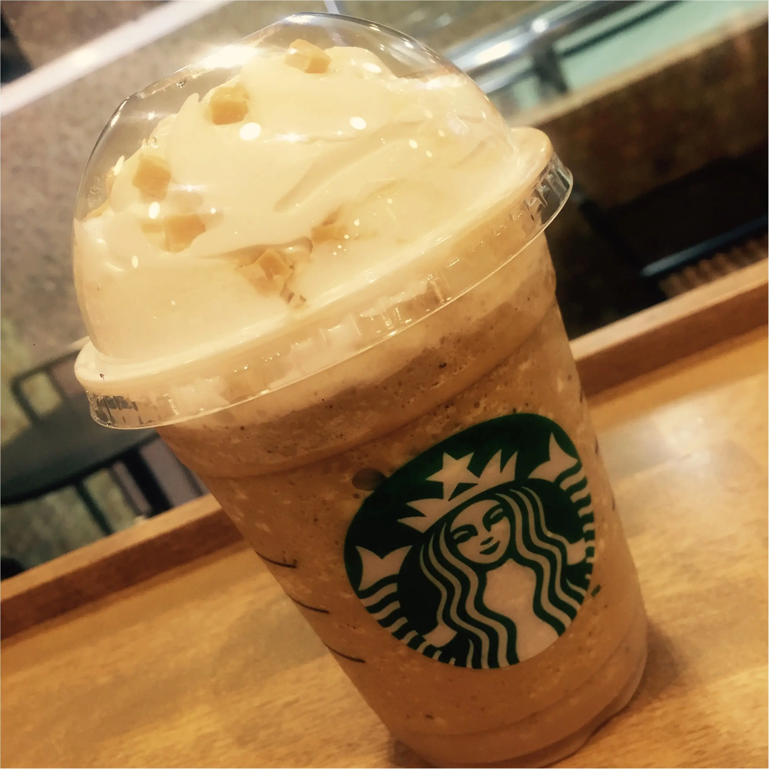 抹茶もいいけど、こちらもおすすめ!スタバ*クラシックティークリームフラペチーノ♡_1