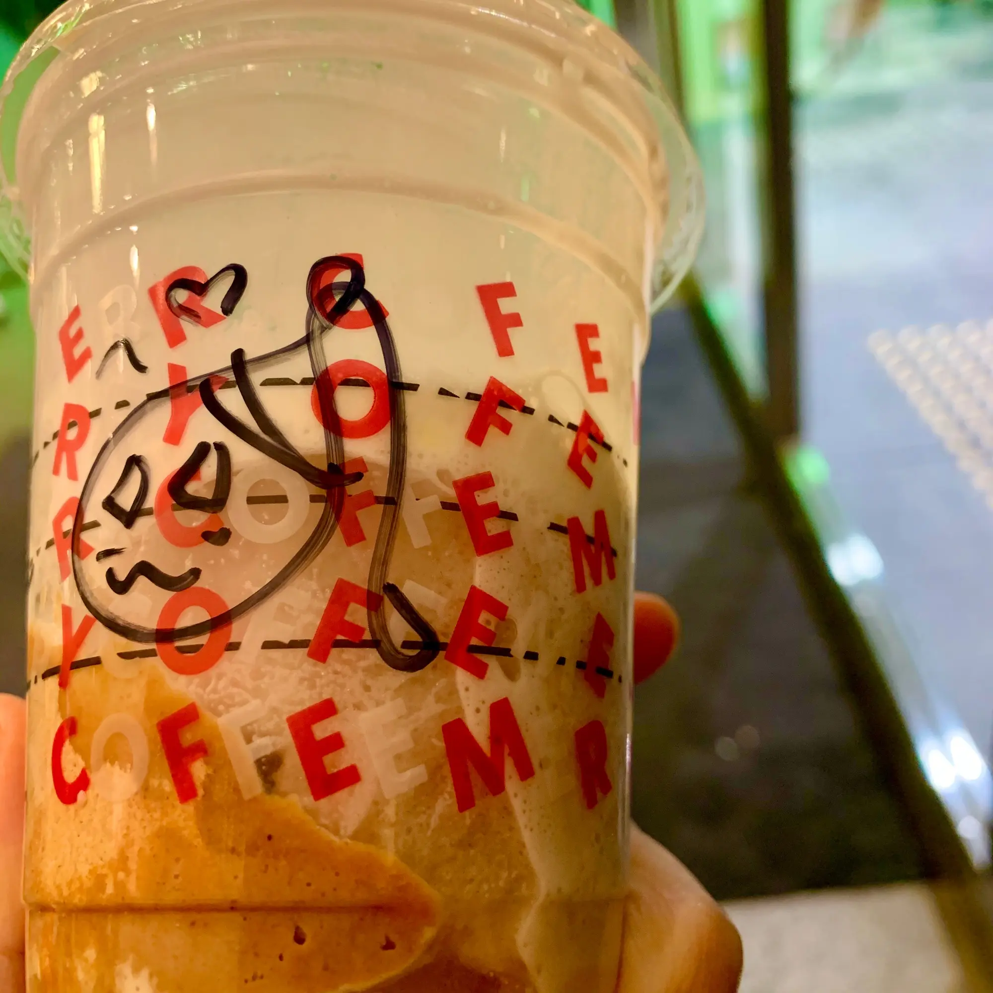 《おすすめカスタマイズも❤️》【スタバ】あずきなこ わらびもち 福フラペチーノを飲んできました☻!_2