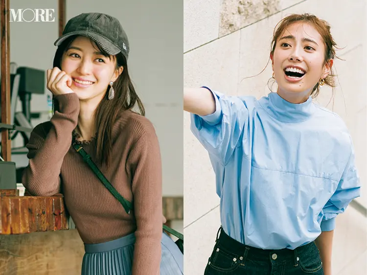 人生初の逆ナン‼︎ パンツ派巴瑞季・スカート派りな「秋ボトムに何合わせてく?」着回し9日目_1