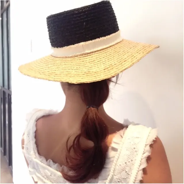 夏のハットに合う超時短ヘアアレンジ3選_2