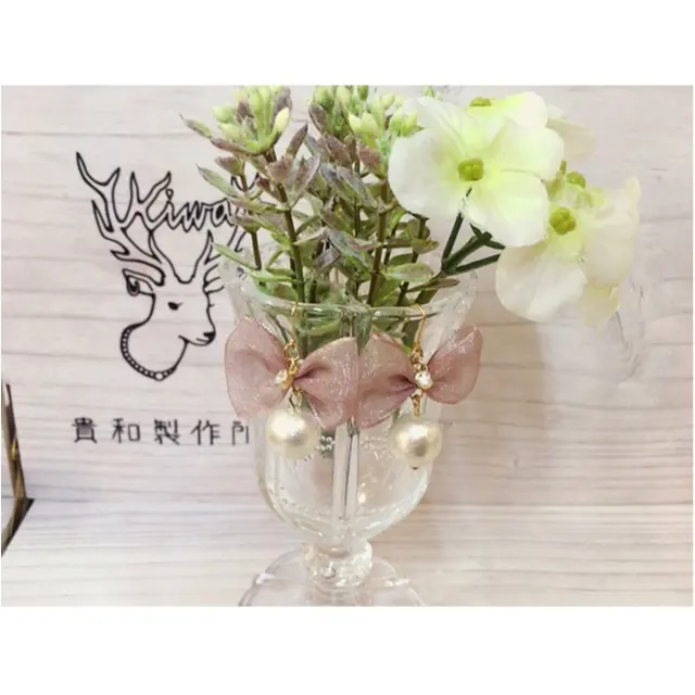 簡単に作れるハンドメイドアクセサリー♡_4