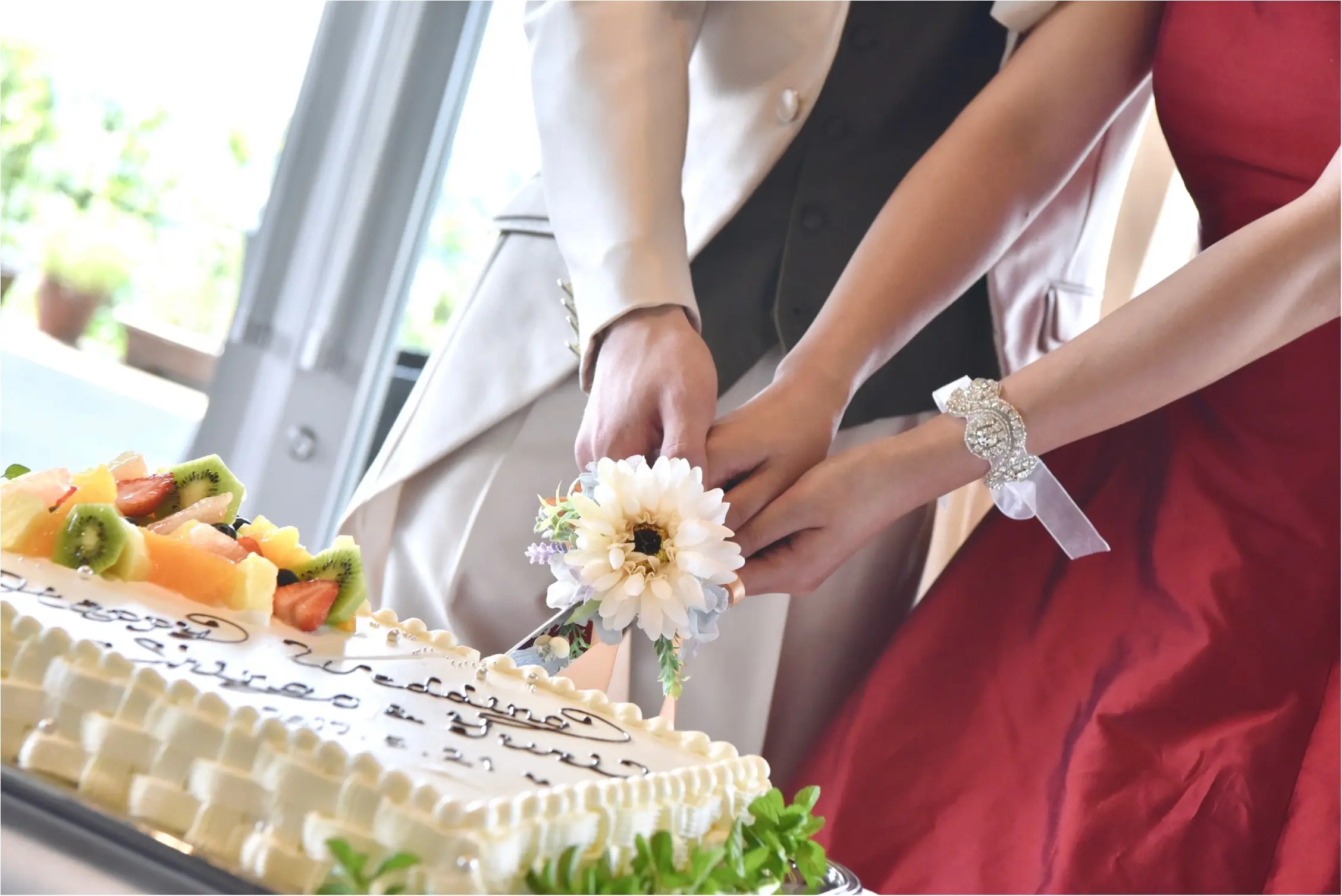 〖ゆりっぺ婚part3〗ここでも≪無し≫にこだわった、家族メインの食事会★「ひらまつ」グループ初めてのオーベルジュで叶えた温かいパーティ♪_12