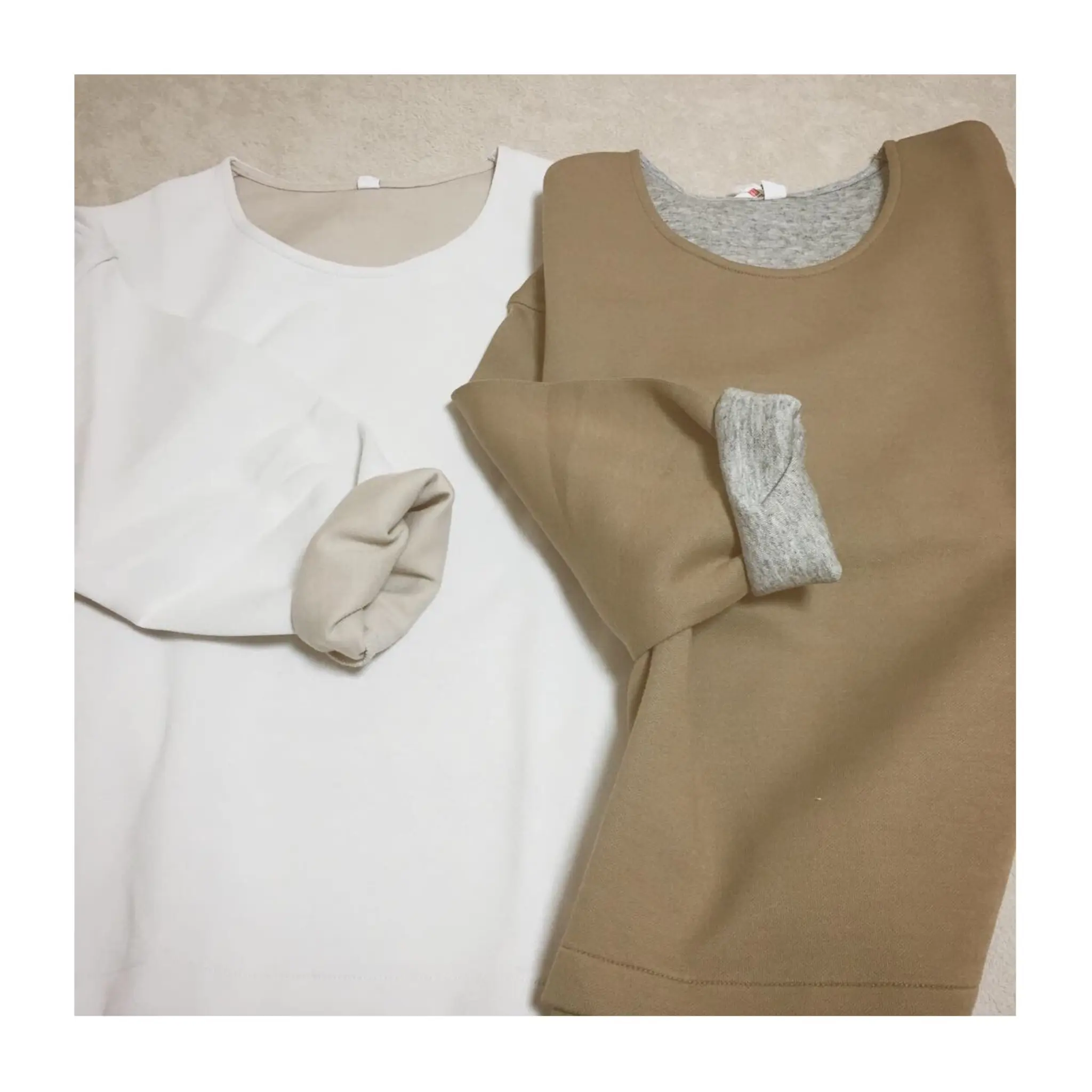 《秋の始まりにぴったり❤️》【UNIQLO】ダブルフェイスプルオーバー¥1,290+税がオンオフ使える!_1