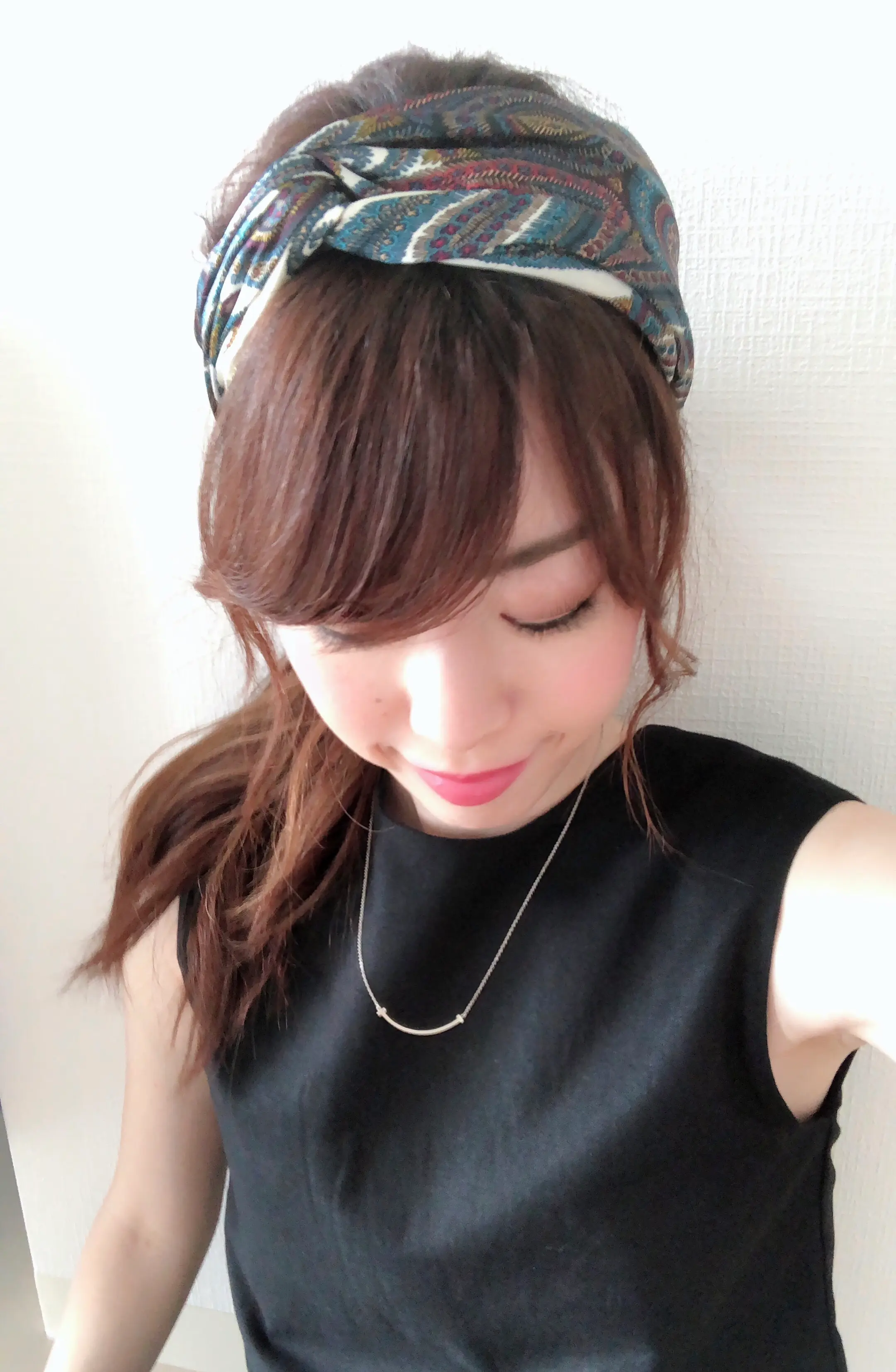 【スカーフアレンジ】夏にぴったり!簡単なのに可愛いヘアアレンジ_2