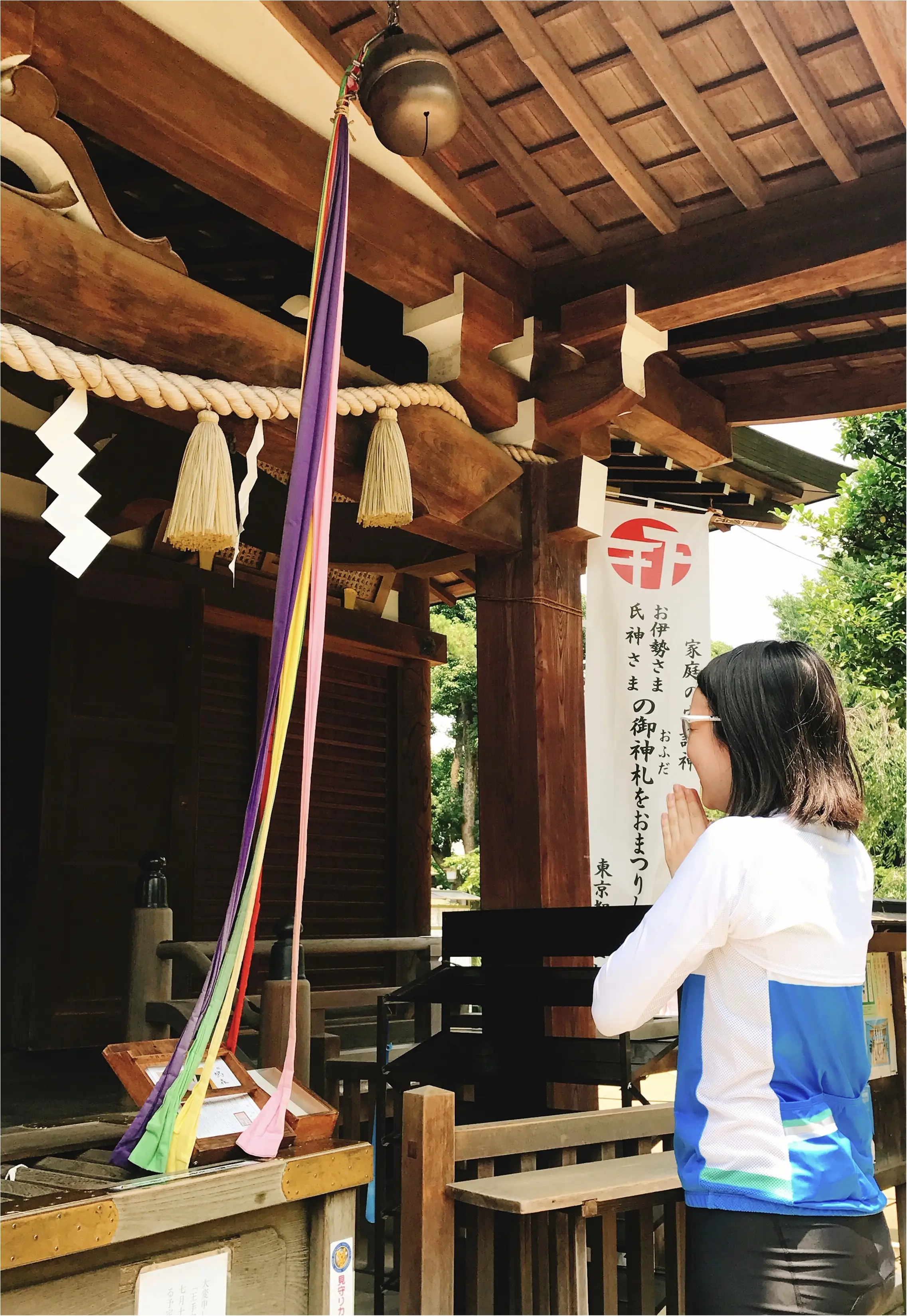 「ツール・ド・東北」の安全祈願のため…自転車専用のお守りが買える鳩森八幡神社へ!ロードバイクで初めての遠出♡【#モアチャレ さえ】_3
