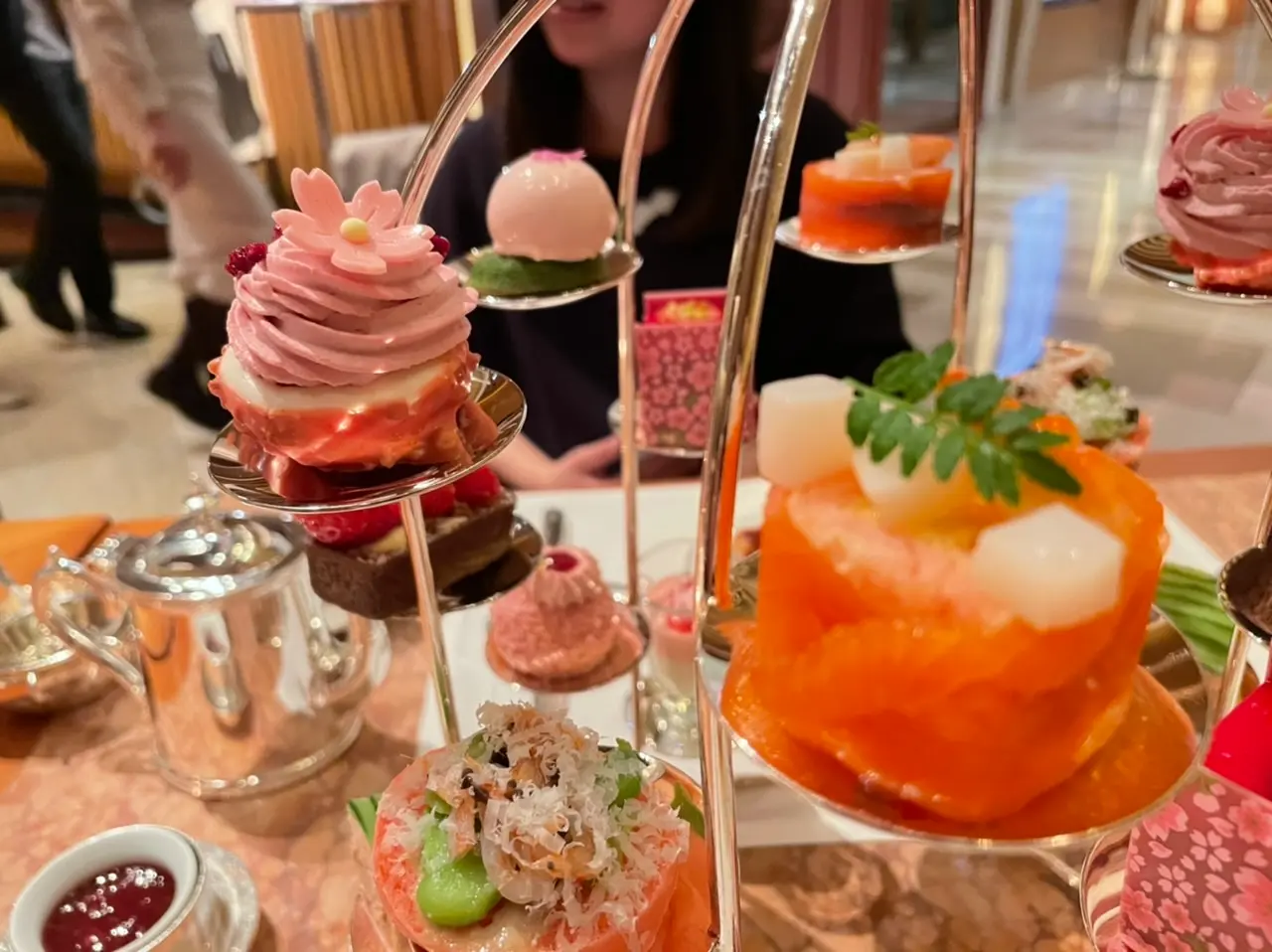 【おすすめいちごスイーツ】憧れのペニンシュラで《桜アフタヌーンティー》_3