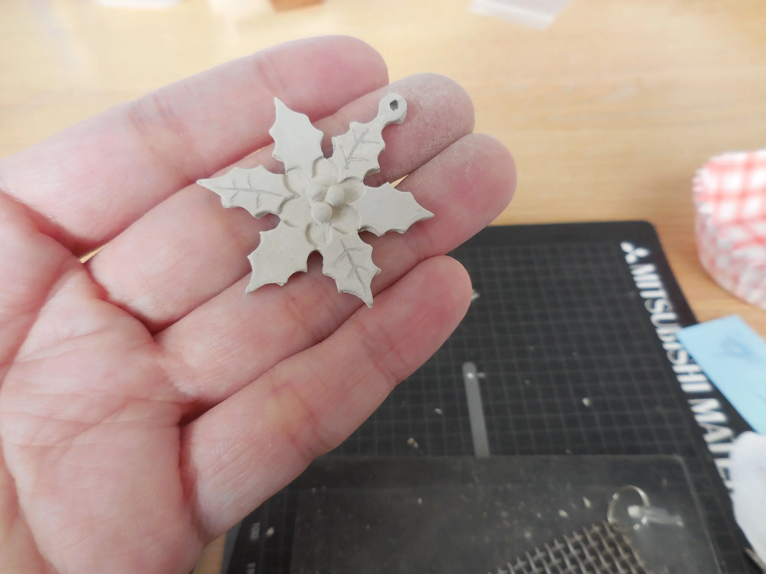 【ケユカ】純銀粘土で作るペンダントのワークショップに行ってきました。_2