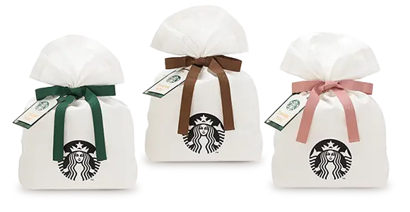 スタバオンラインストア限定のギフトバッグ