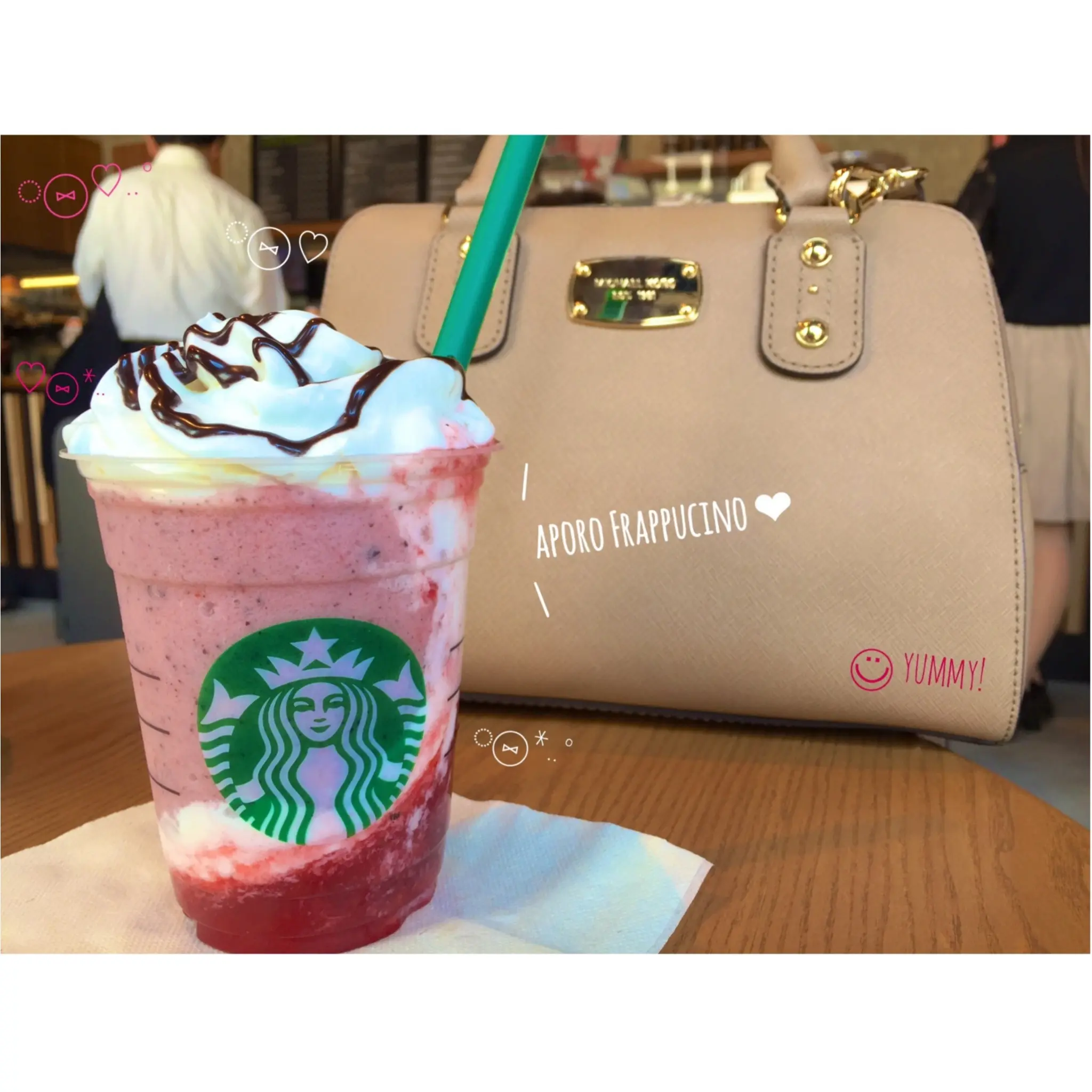 【FOOD】スタバの苺、アレンジするならこれで決まり♥︎!愛ちあんまとめ:)フラペチーノのいろいろ_3
