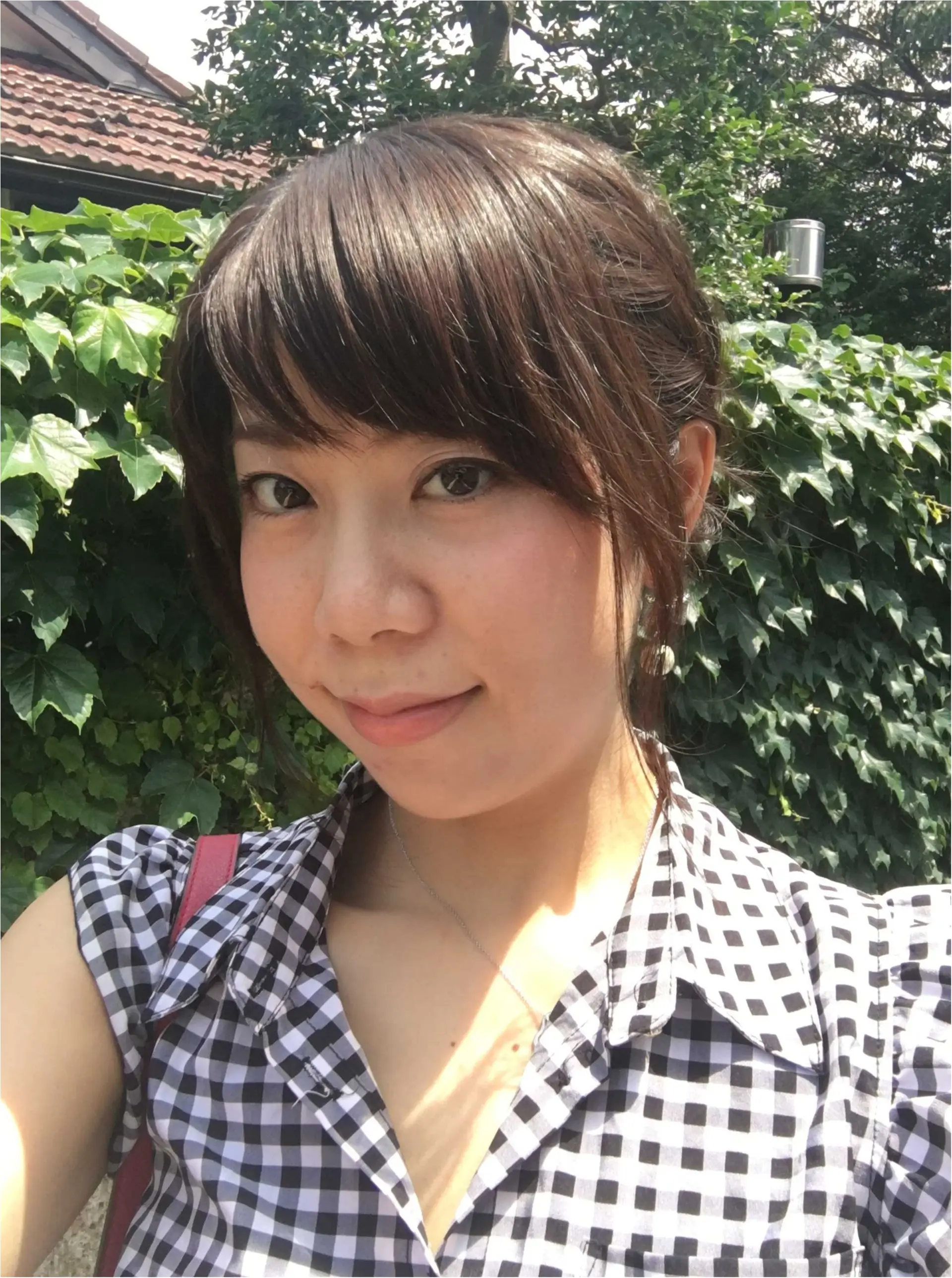 強風対策の編み込みヘアーで、いざBBQへ!_2