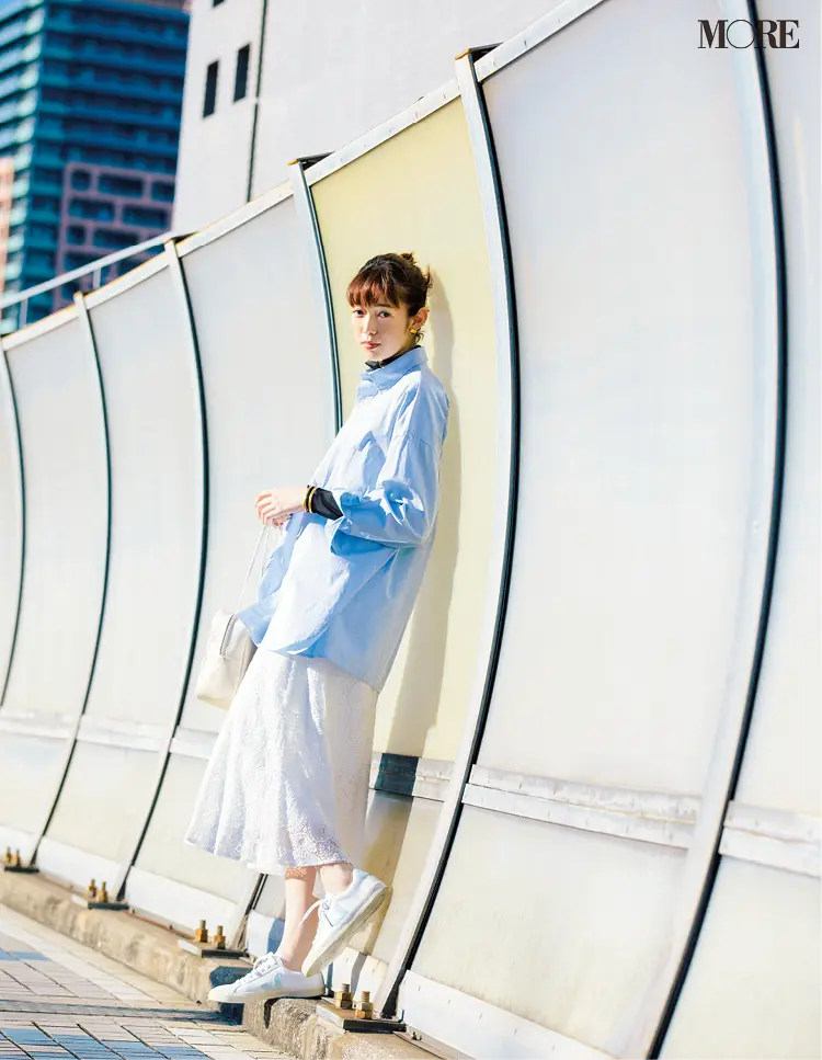 白いレザースニーカーなら理想の「きれいめ」もお手のもの! スタイリスト高野麻子さんの注目ブランド5選 PhotoGallery_1_6