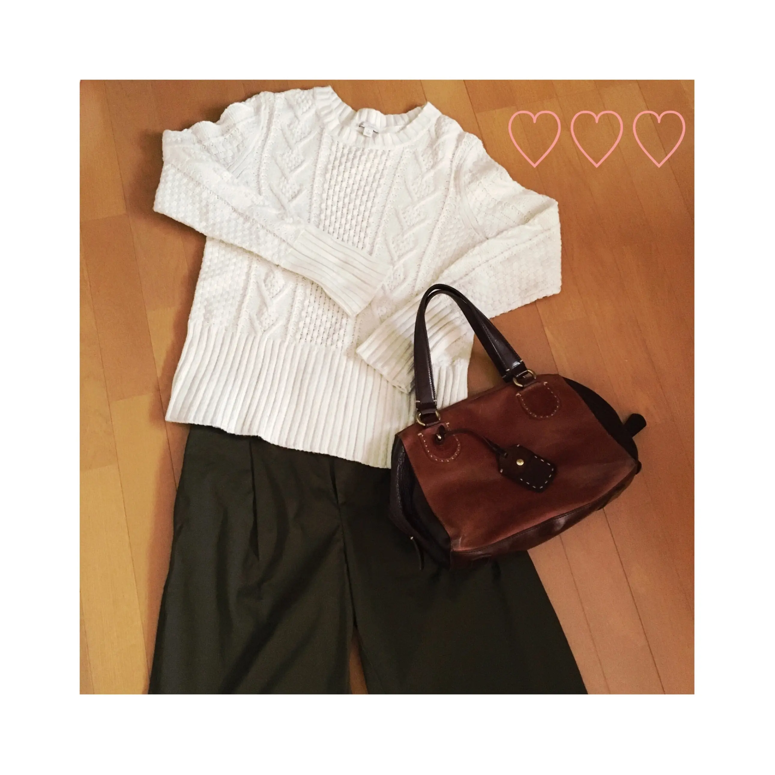 《10/26までの期間限定価格¥1,990+税★》【UNIQLO】思わずイロチ買いしたハイウエストチノワイドパンツ❤️_2