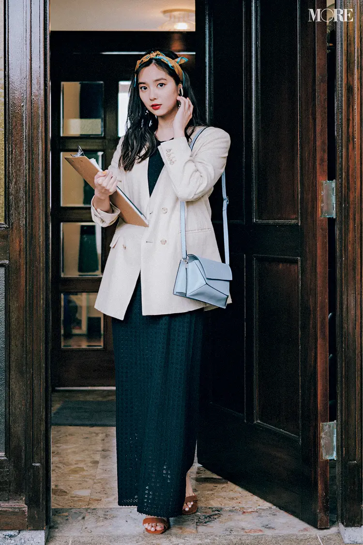 着回しまとめ 新川優愛主演 夏のフレンチシック着回し 1週間分のコーデ全部見せ ファッション コーディネート 代 Daily More