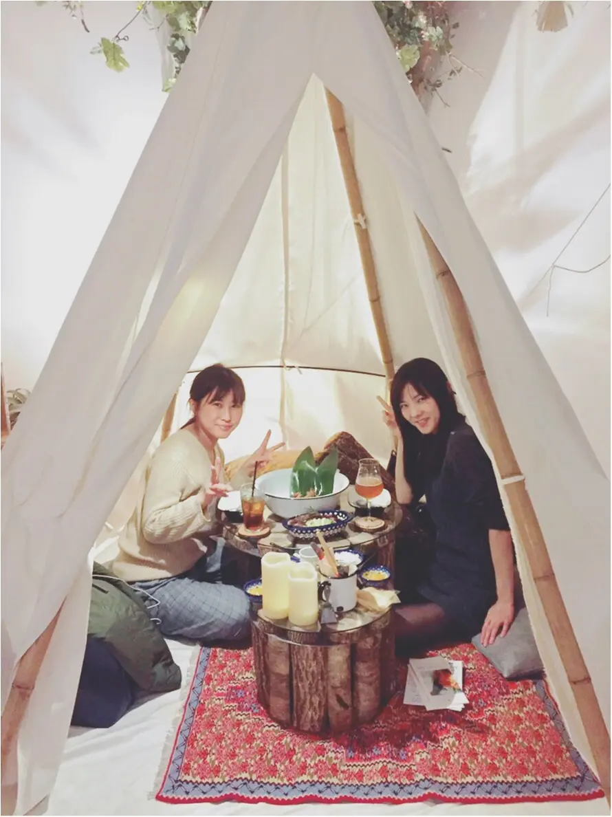 武蔵小杉 インスタ映え グランピング カフェ コスギロッジ